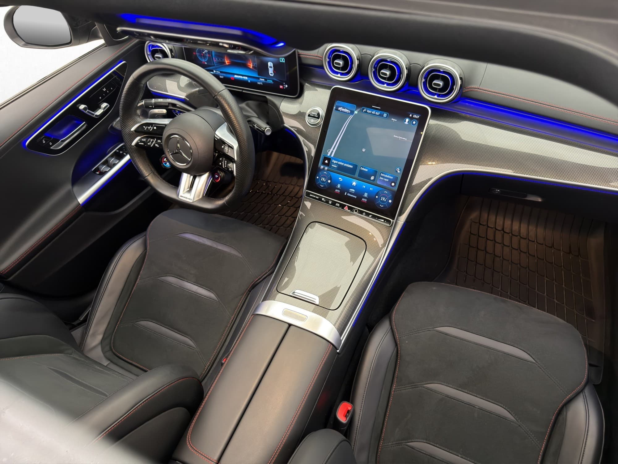 Mercedes-Benz C43 AMG 4M Pano Värmare Burmester HUD