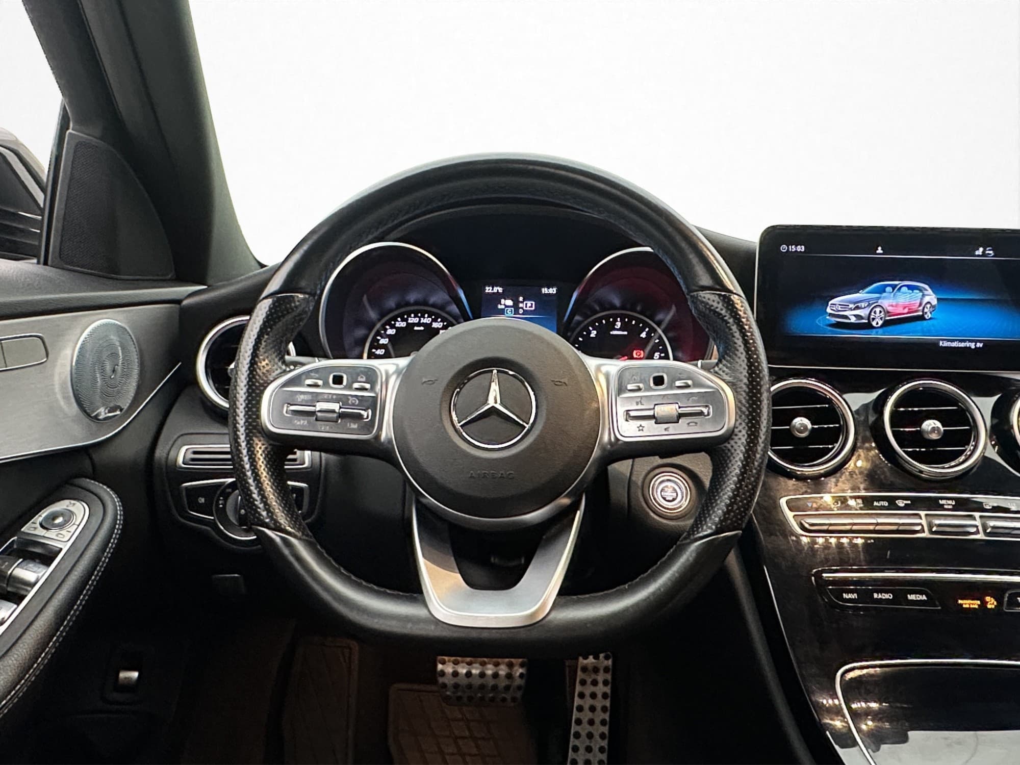 Mercedes-Benz C300 de AMG Sport Burmester Kamera Navi Drag