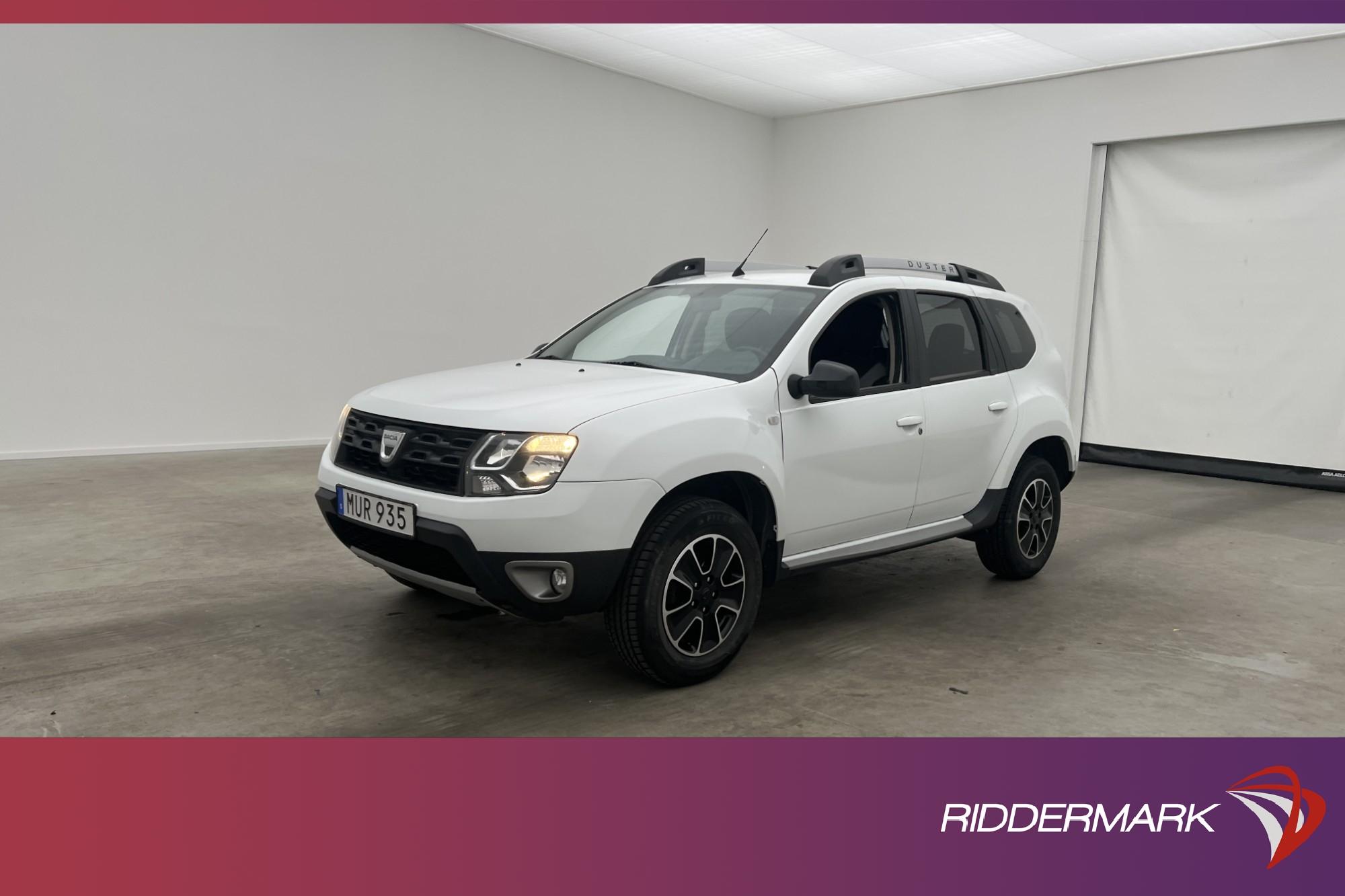 Dacia Duster 1.2 TCe 4x4 125hk Black Shadow Kamera Navi Drag