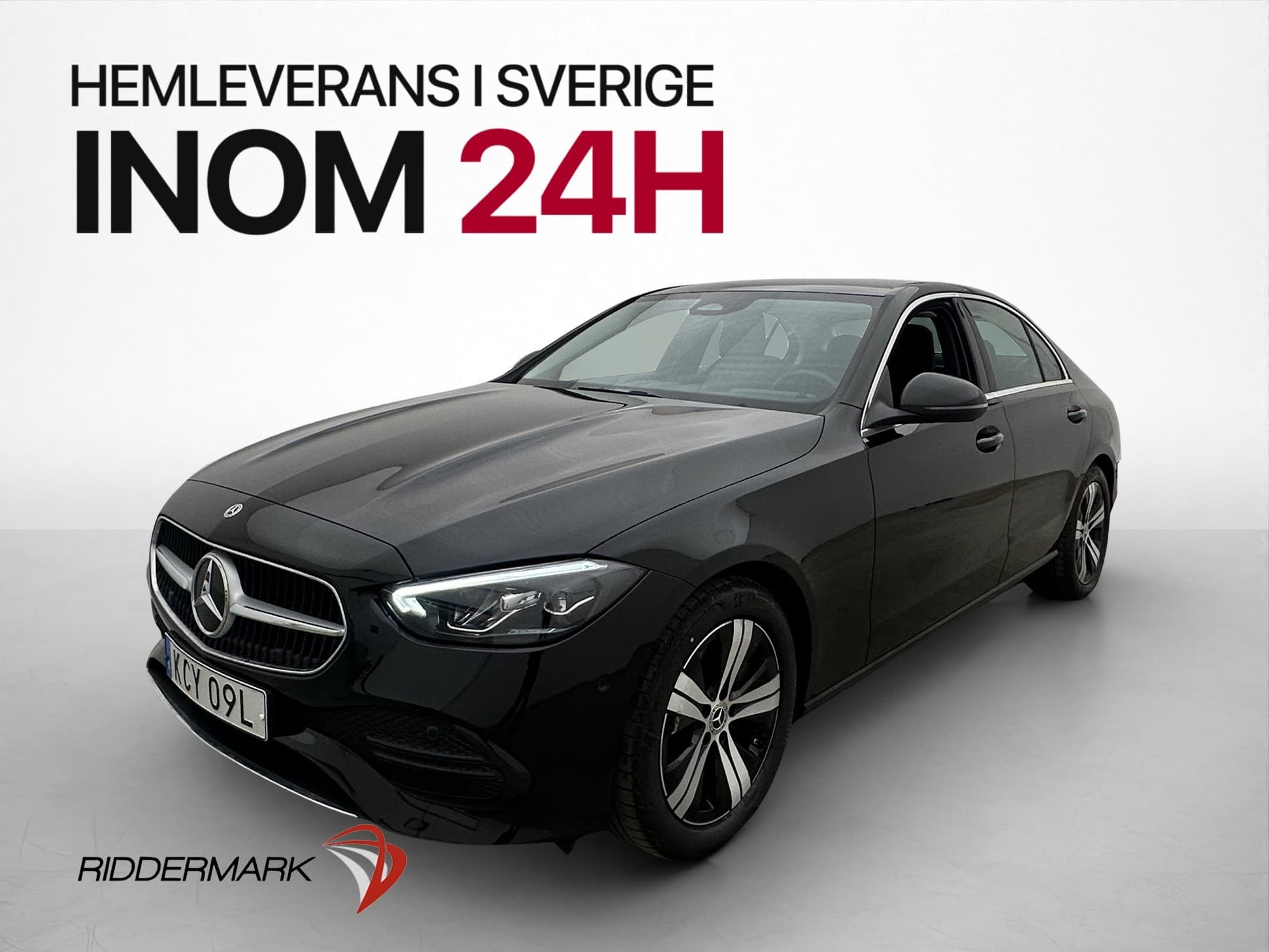 Mercedes-Benz C 200 204hk Kamera Burmester Sensorer Navi