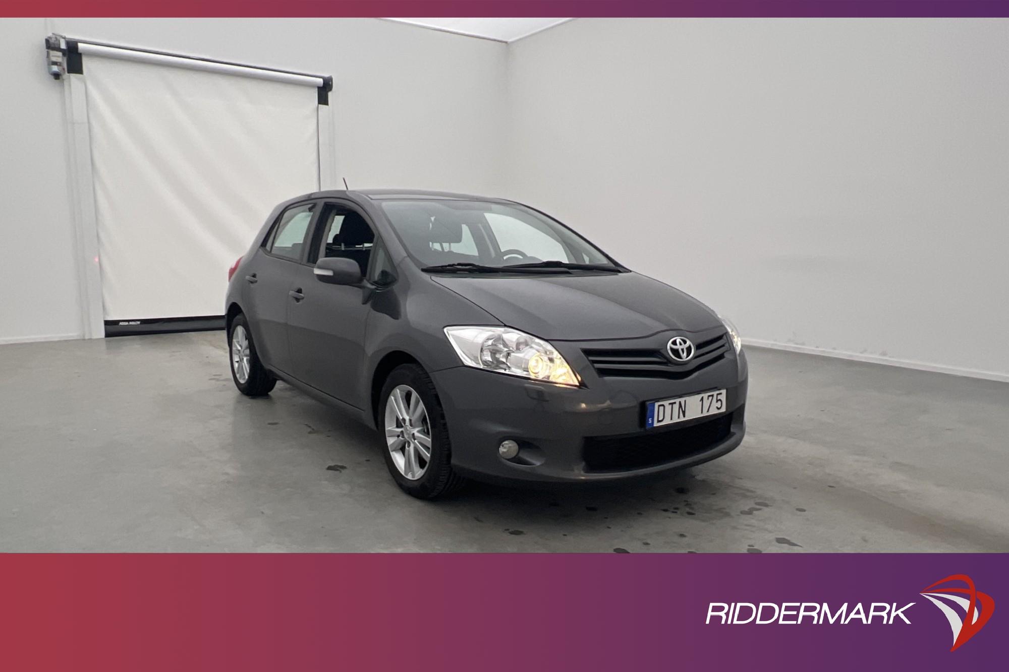 Toyota Auris 1.6 Valvematic 132hk En-Brukare 0,63L/Mil