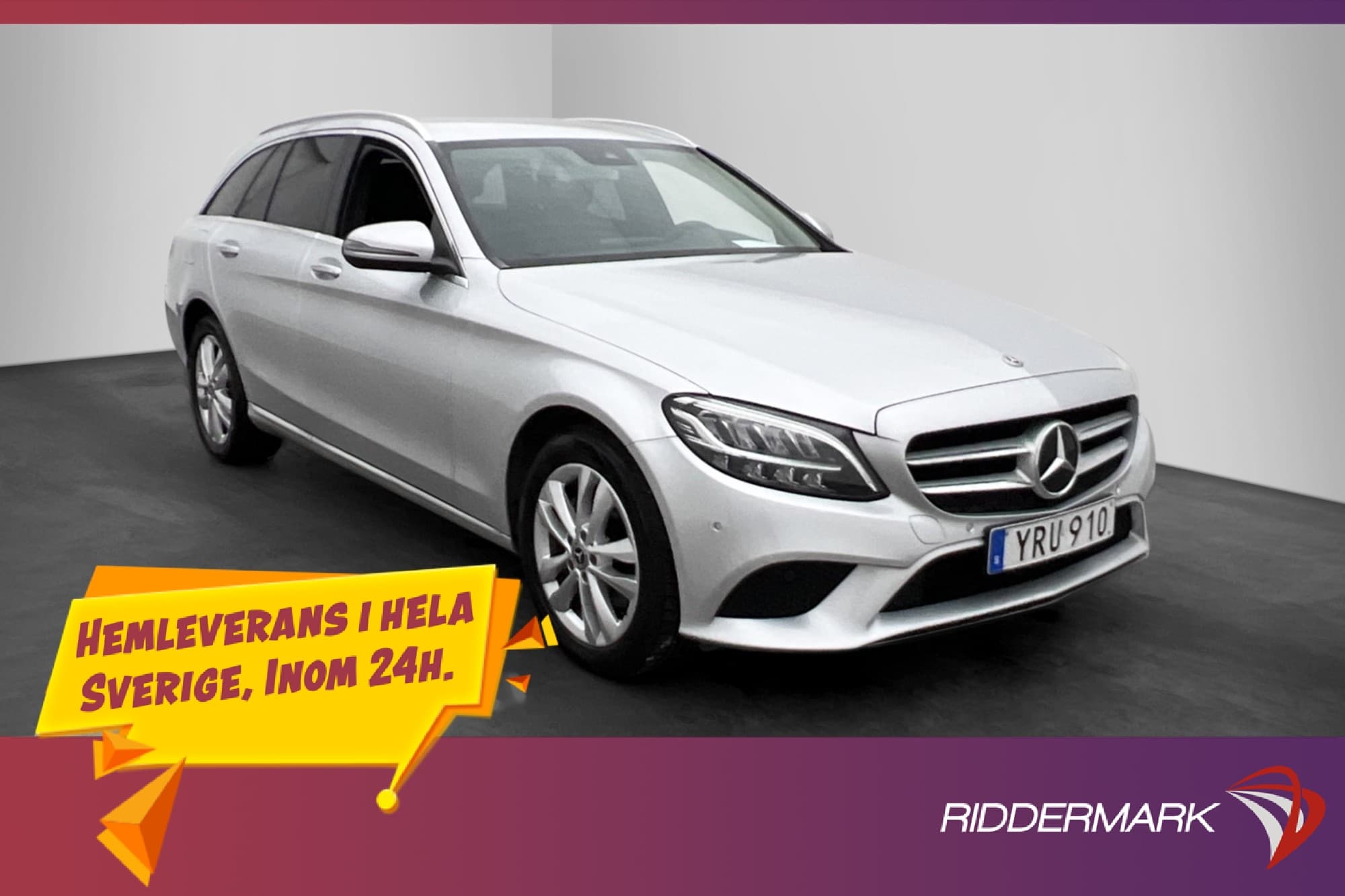 Mercedes-Benz C 220 T d 194hk Kamera Dragkrok Keyless Navi