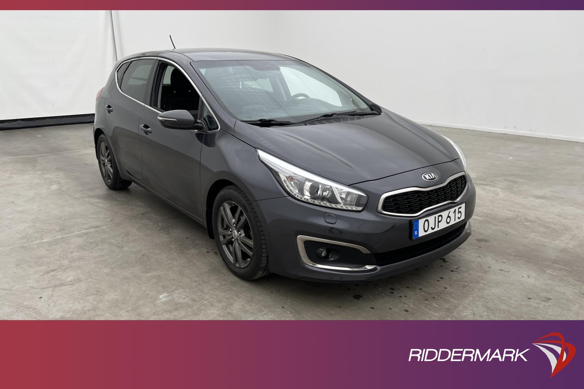 Kia Ceed 1.6 CRDi 136hk Kamera Navi Sensorer Rattvärme