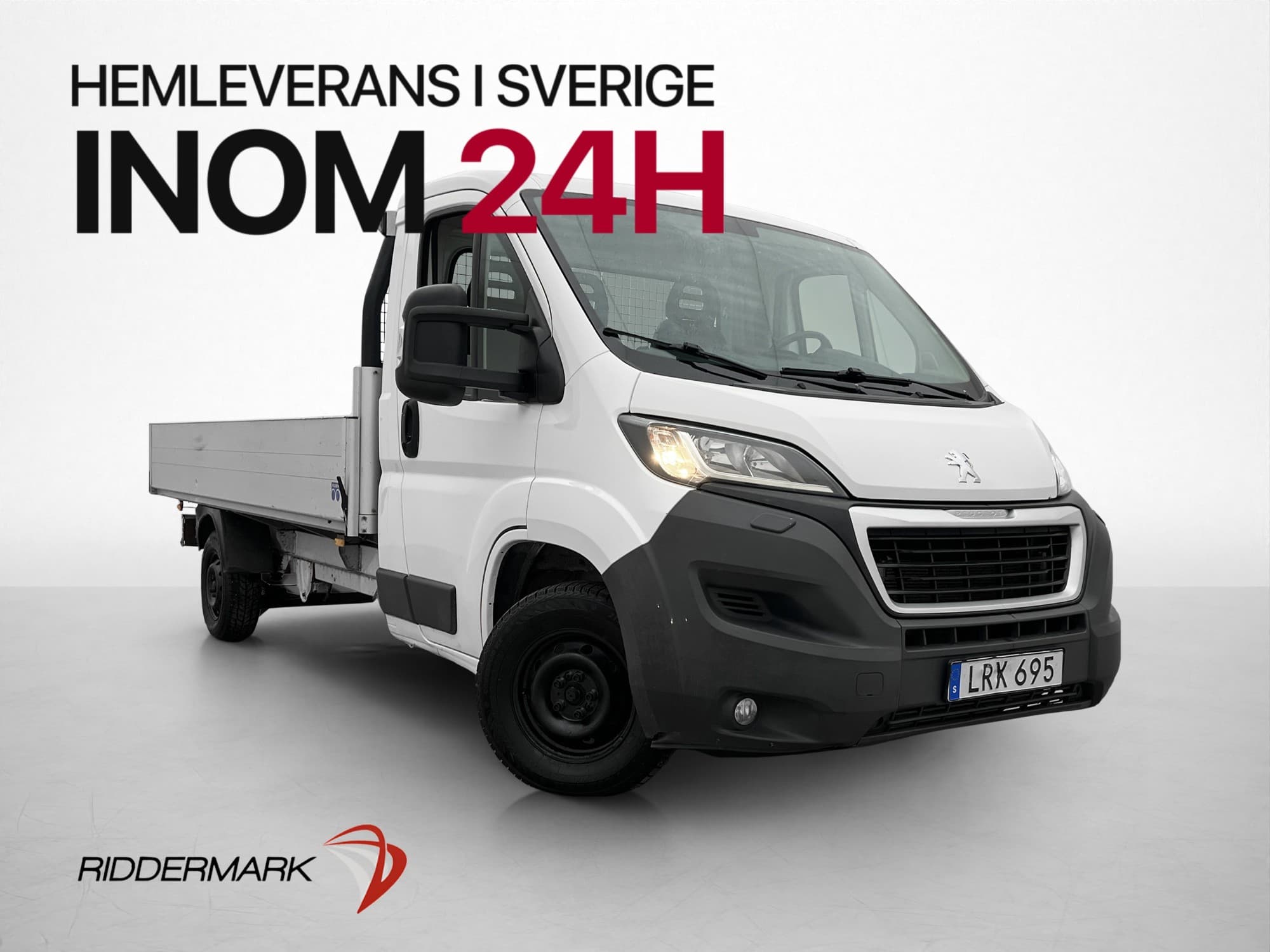 Peugeot Boxer 2.0HDi Ny-Kamrem D-Värm 3-Sits Dragkrok MOMS