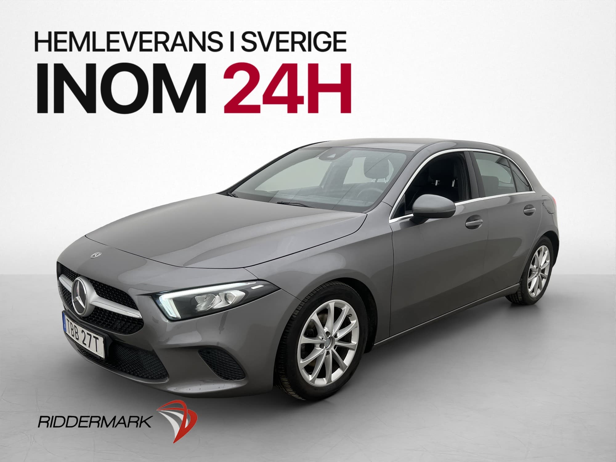 Mercedes-Benz A 180 d Progressive Kamera CarPlay Halvskinn