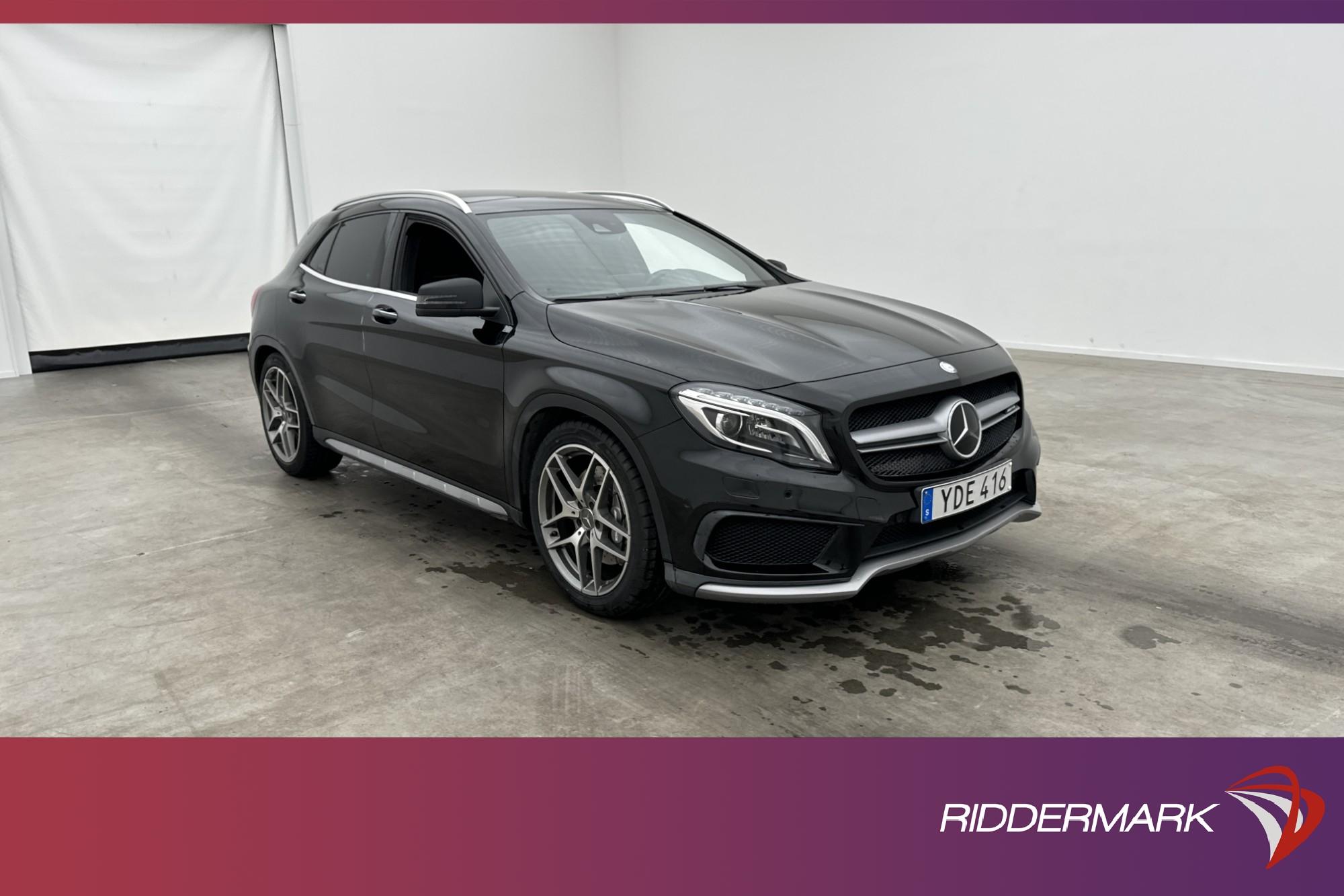 Mercedes-Benz GLA 45 AMG 381hk Backkamera Skinn Panorama