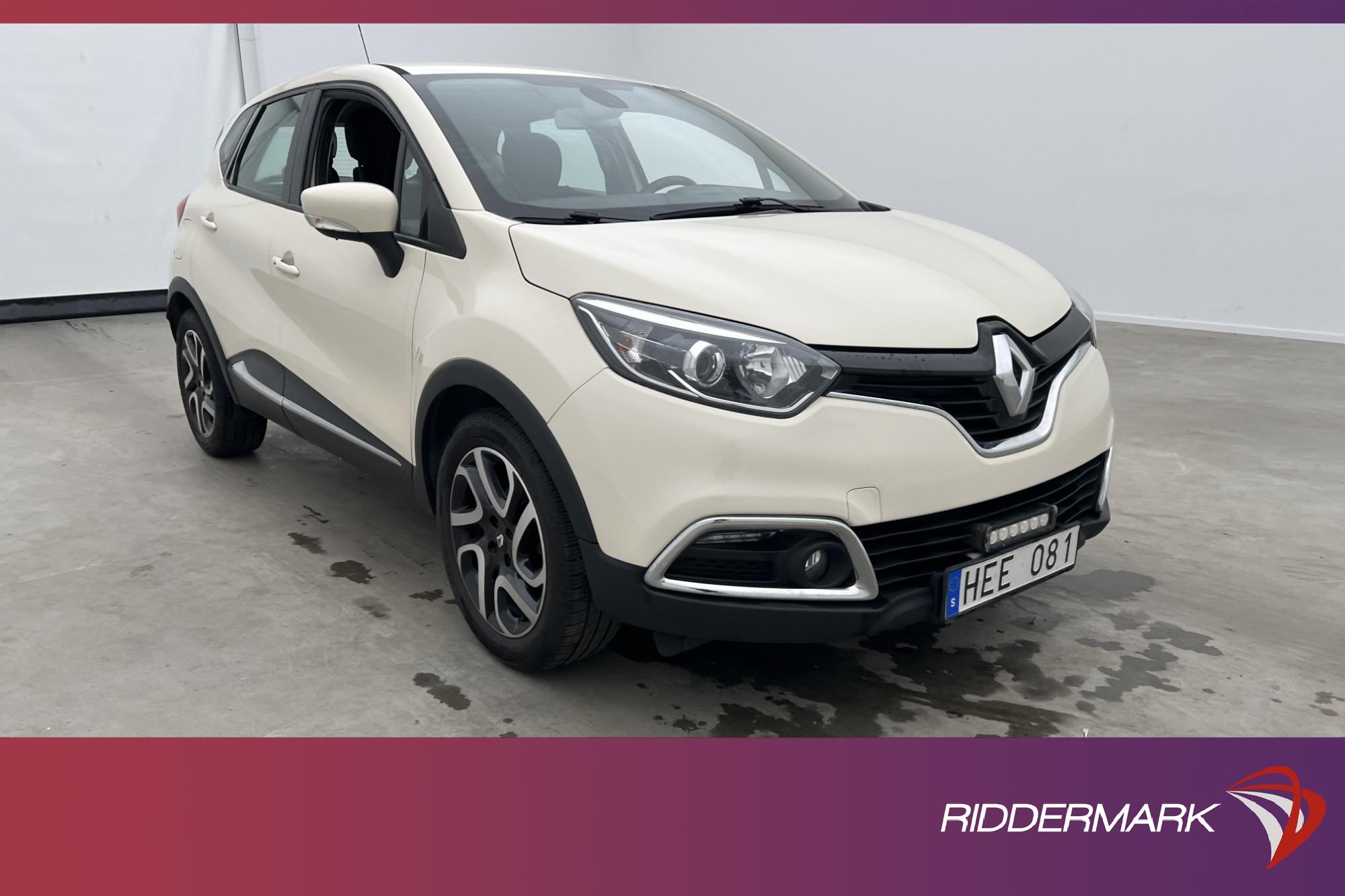 Renault Captur 0.9 TCe Navi Sensorer Dragkrok Välservad