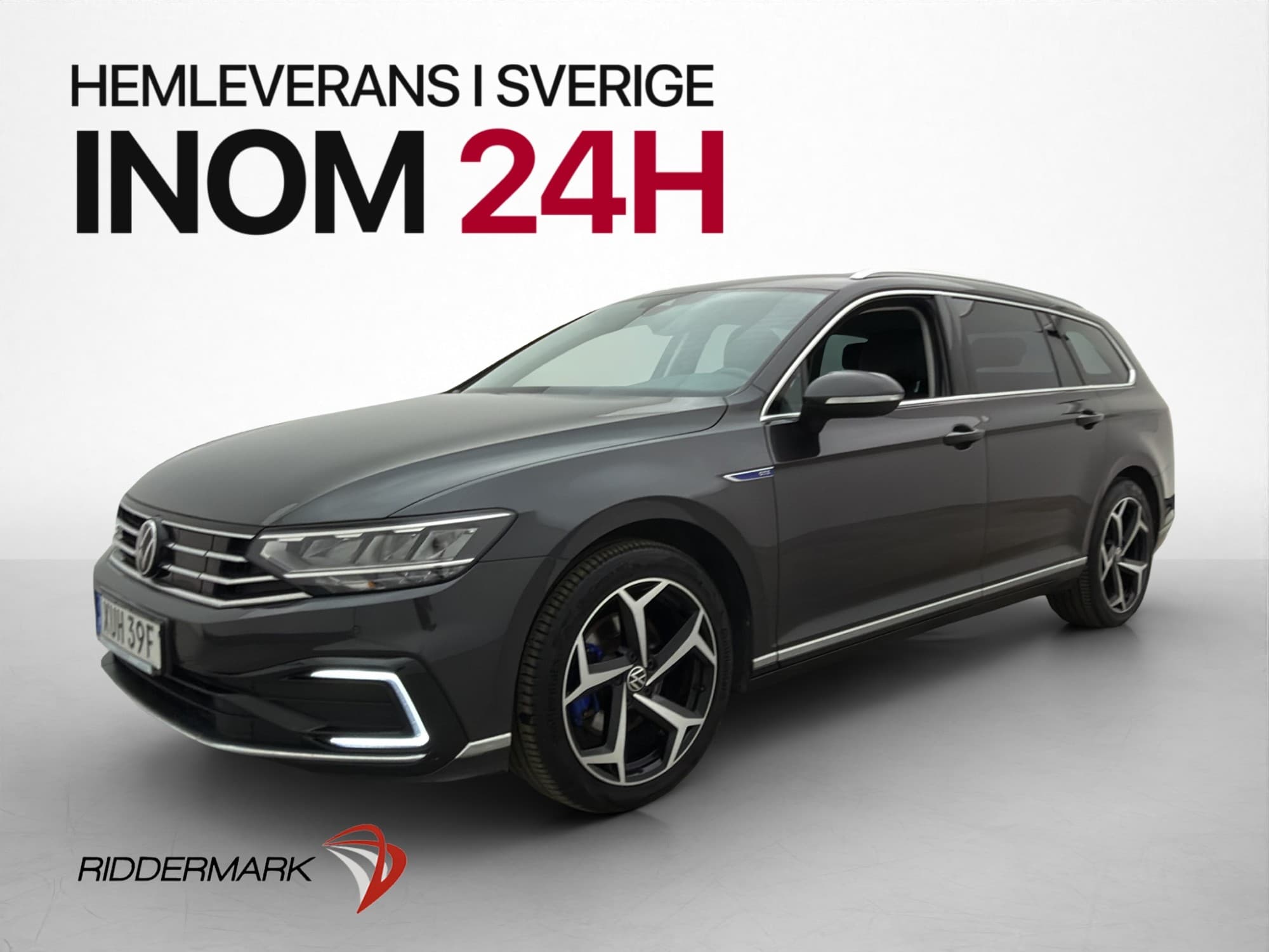 Volkswagen Passat GTE 218hk Värmare Kamera CarPlay Dragkrok