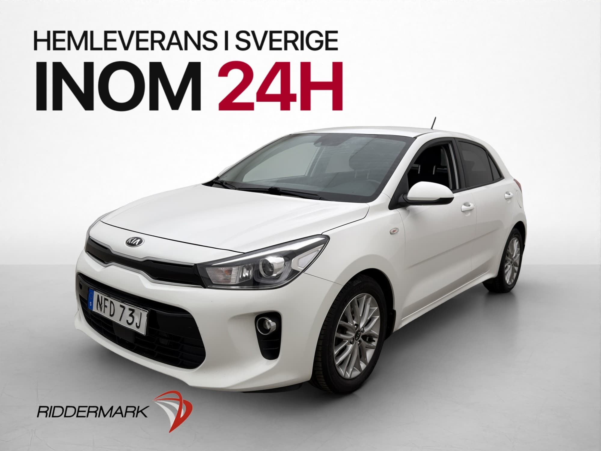 Kia Rio 1.0 T-GDI 120hk Kamera CarPlay Farthållare P-sens