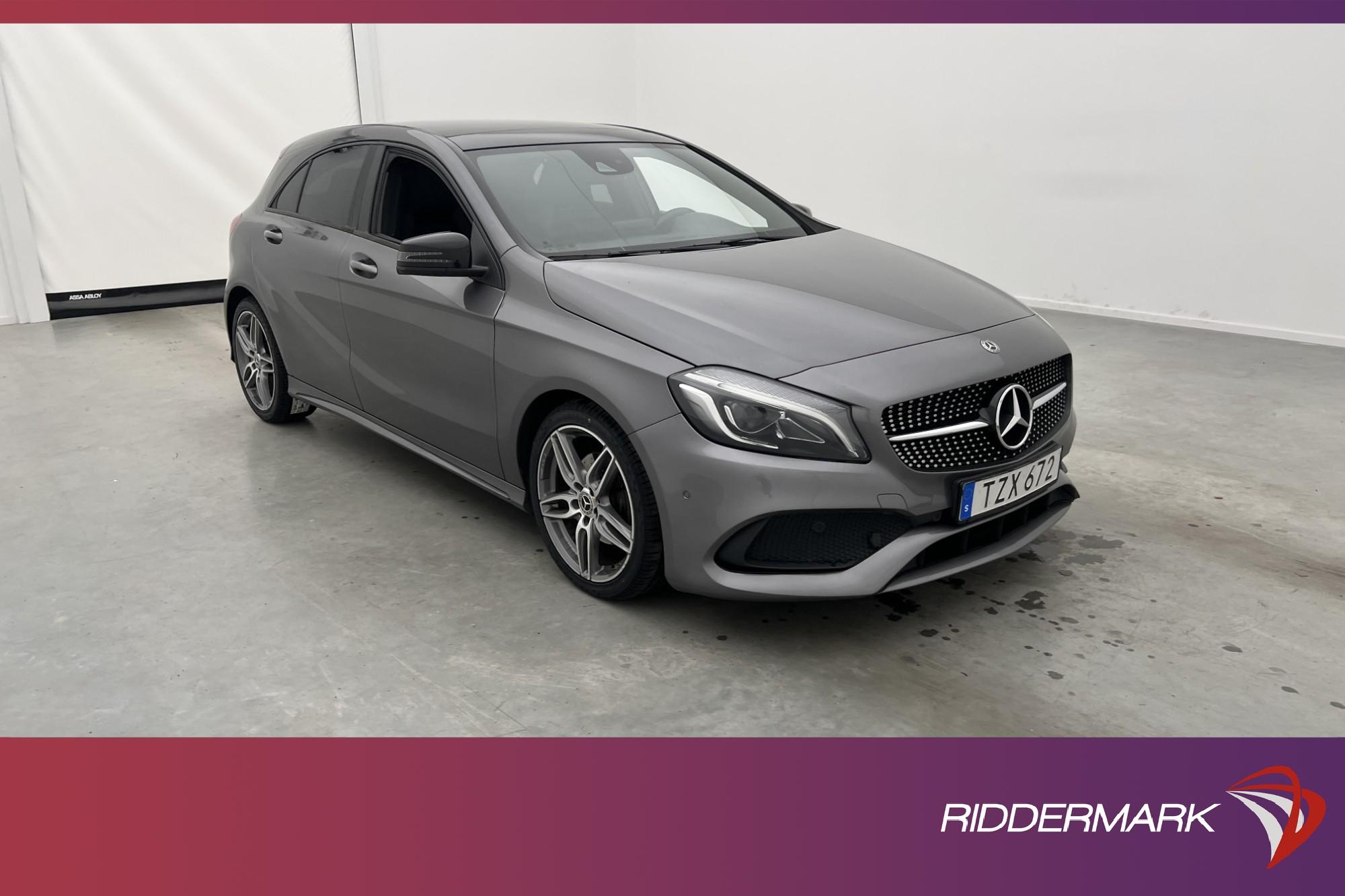 Mercedes-Benz A 200 d 136hk AMG Pano H/K Kamera Navi Välserv