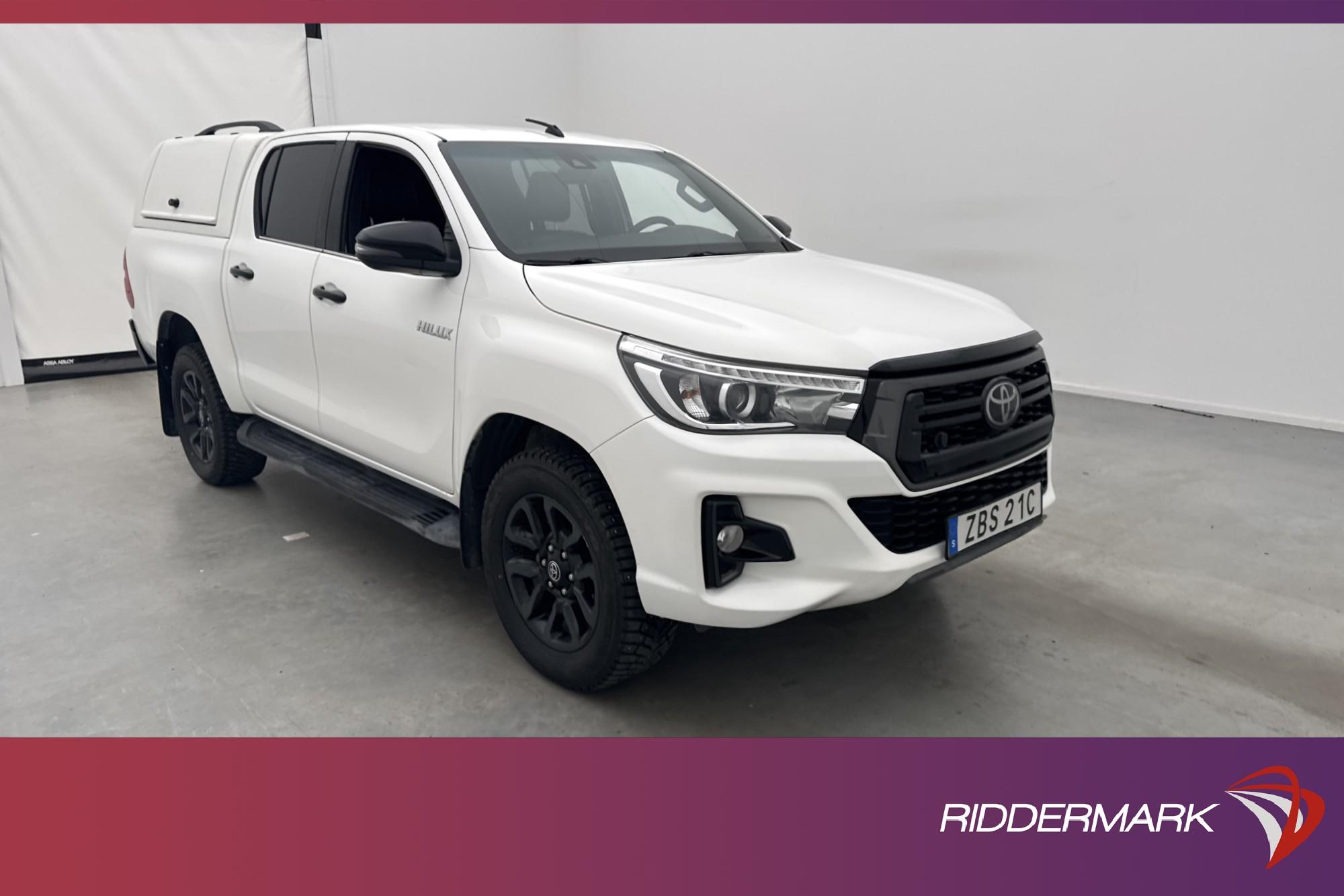 Toyota Hilux Premium 2.4 AWD M/K-Värm Drag Skinn Diff MOMS