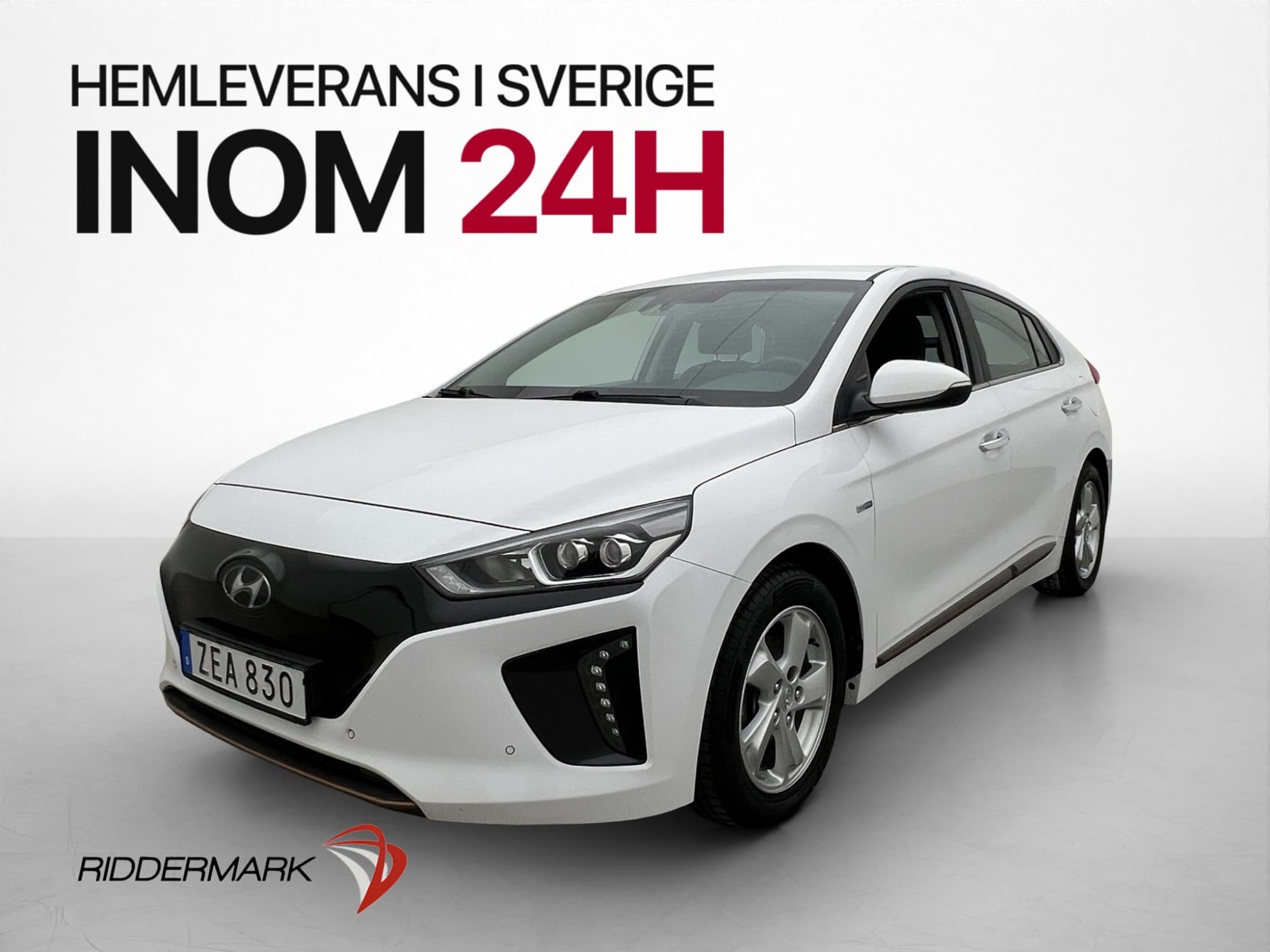 Hyundai Ioniq Electric 28 kWh Backkamera CarPlay Döda Vinkel