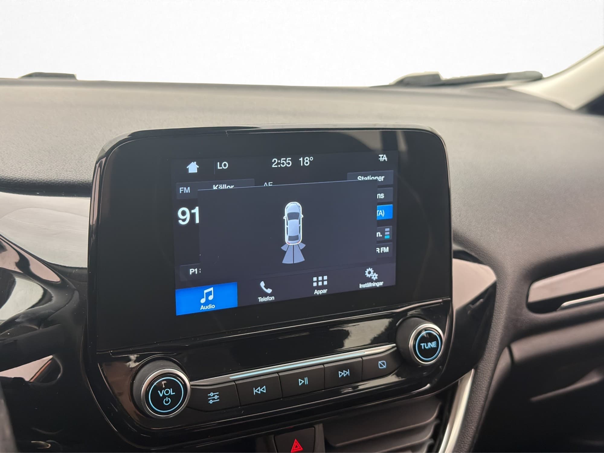 Ford Fiesta 1.0 EcoBoost 100hk Titanium P-Sensorer Rattvärme
