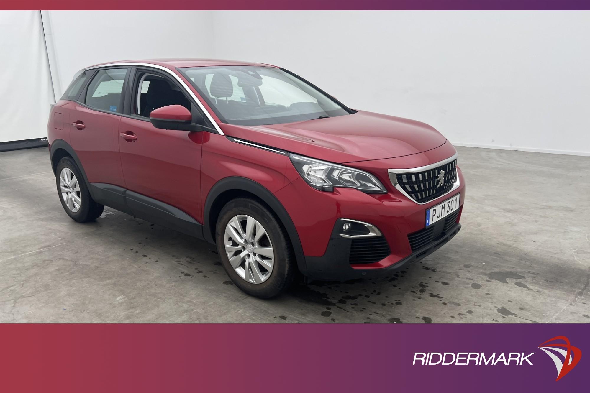 Peugeot 3008 1.2 PureTech 130hk Active Sensorer Farthållare