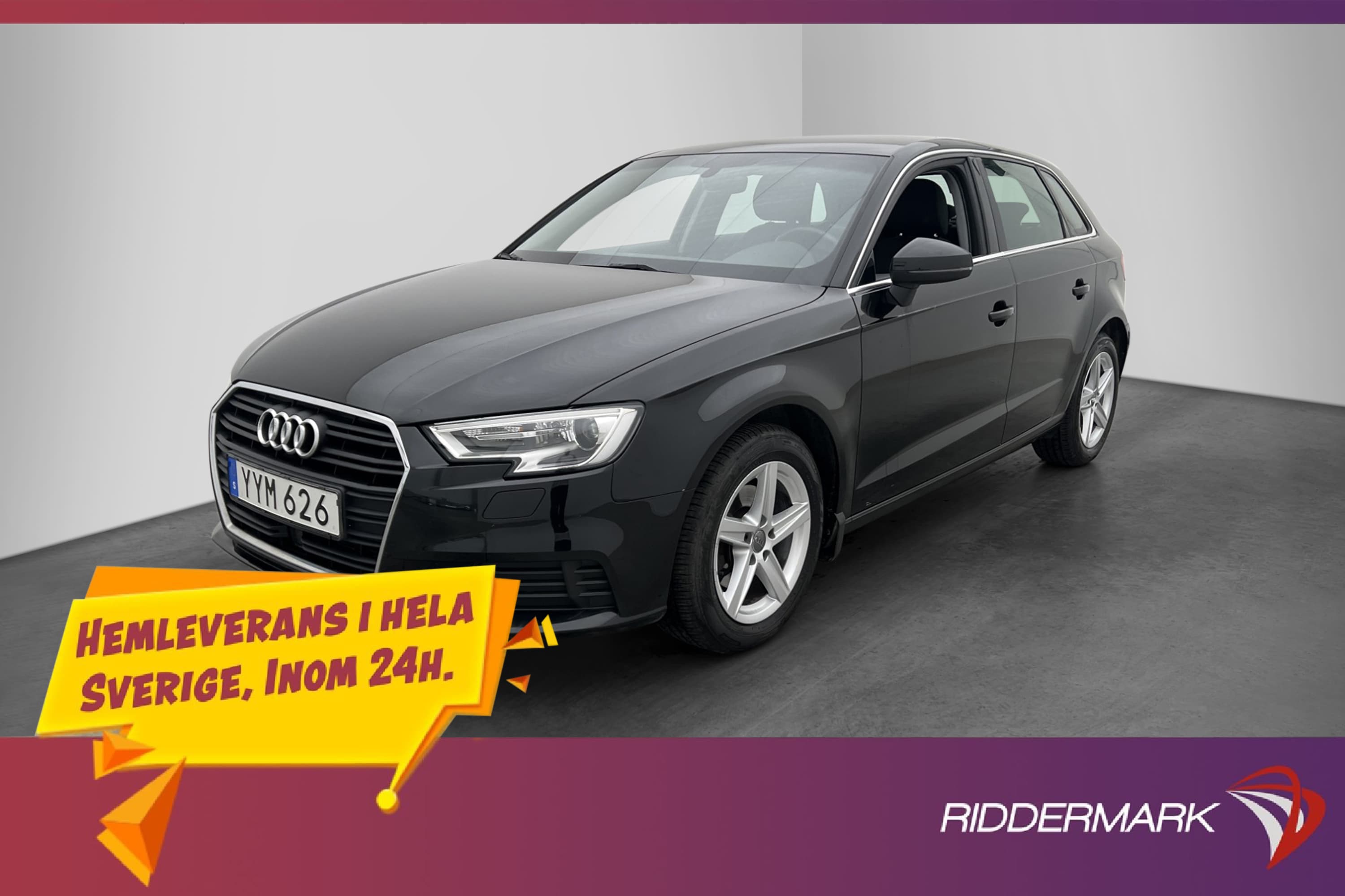 Audi A3 Sportback 35 TFSI 150hk Proline Navigation Sensorer