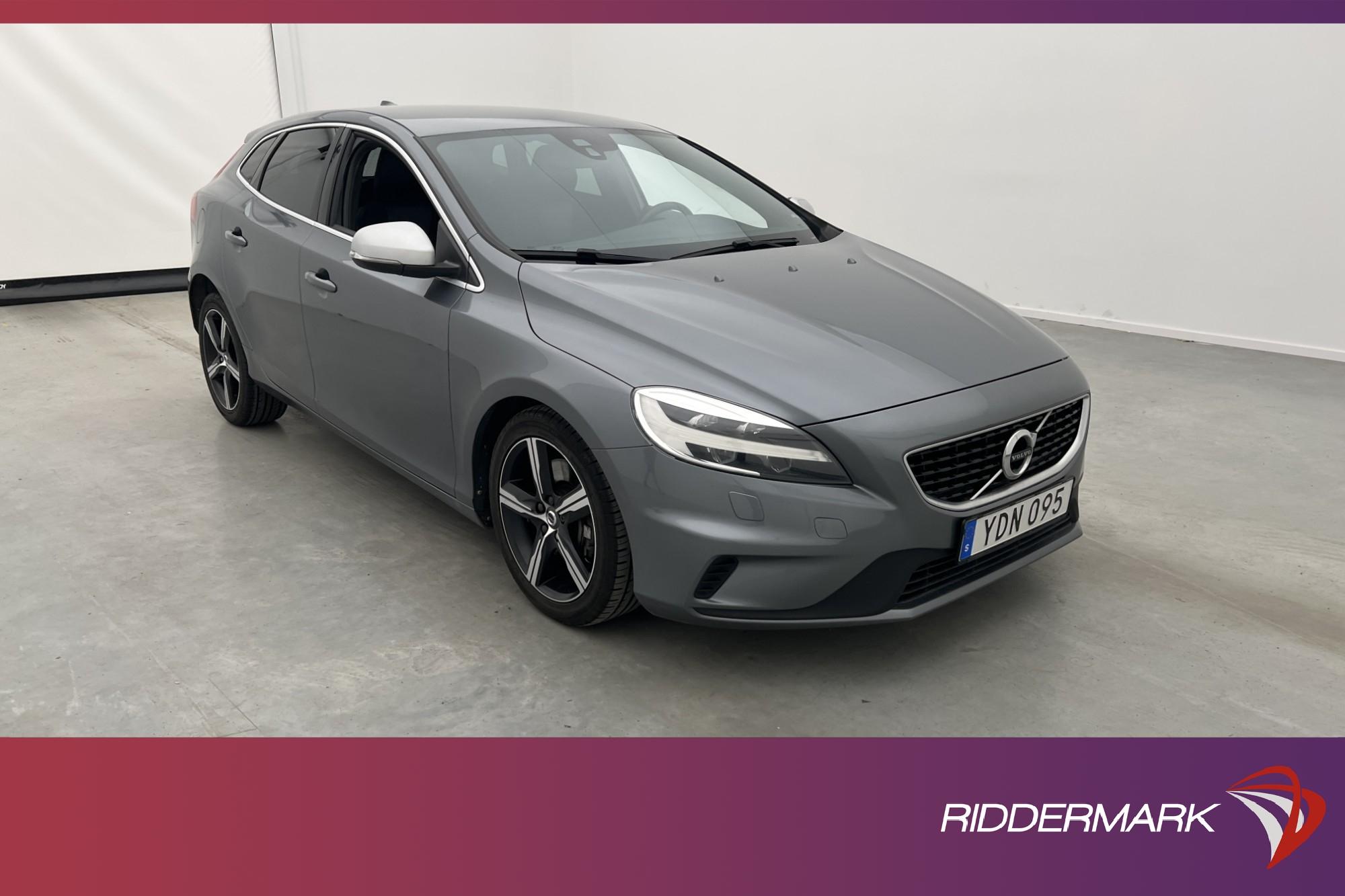 Volvo V40 D2 120hk R-Design VOC D-Värm 0.38l/mil