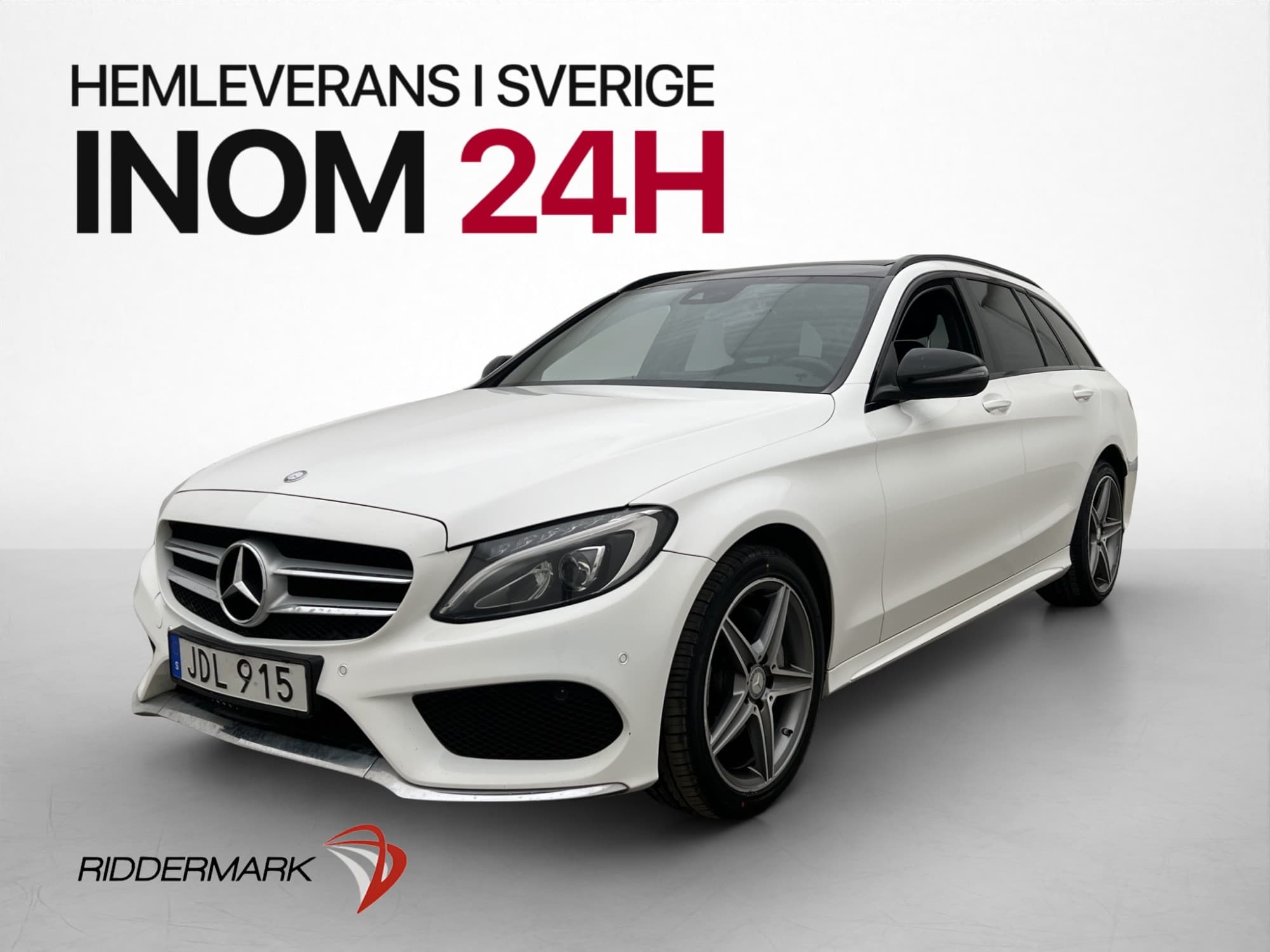 Mercedes-Benz C220 T d 4MATIC 170hk AMG Line Pano Skinn Navi