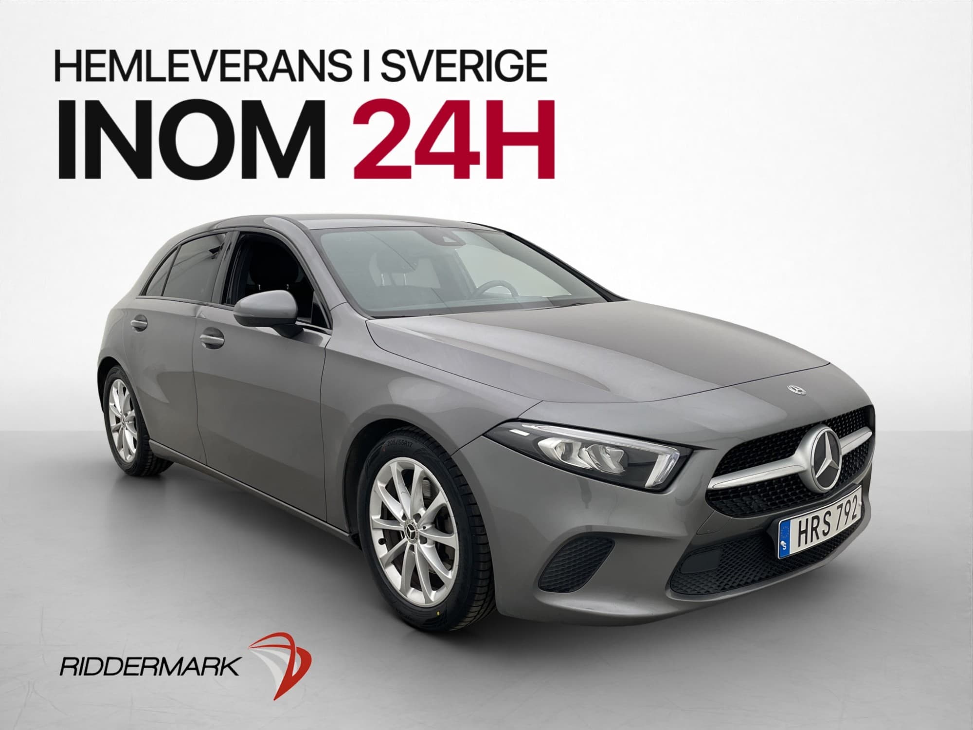 Mercedes-Benz A 200 163hk Halvskinn B-Kamera Farthållare