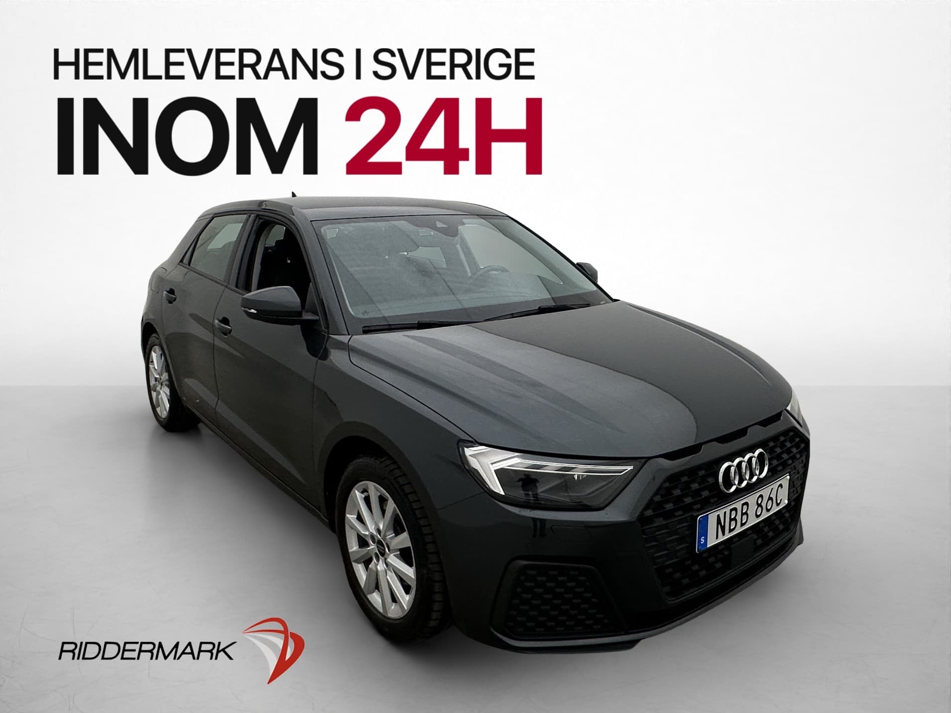 Audi A1 30 TFSI 110hk Proline Cockpit P-Sensorer CarPlay