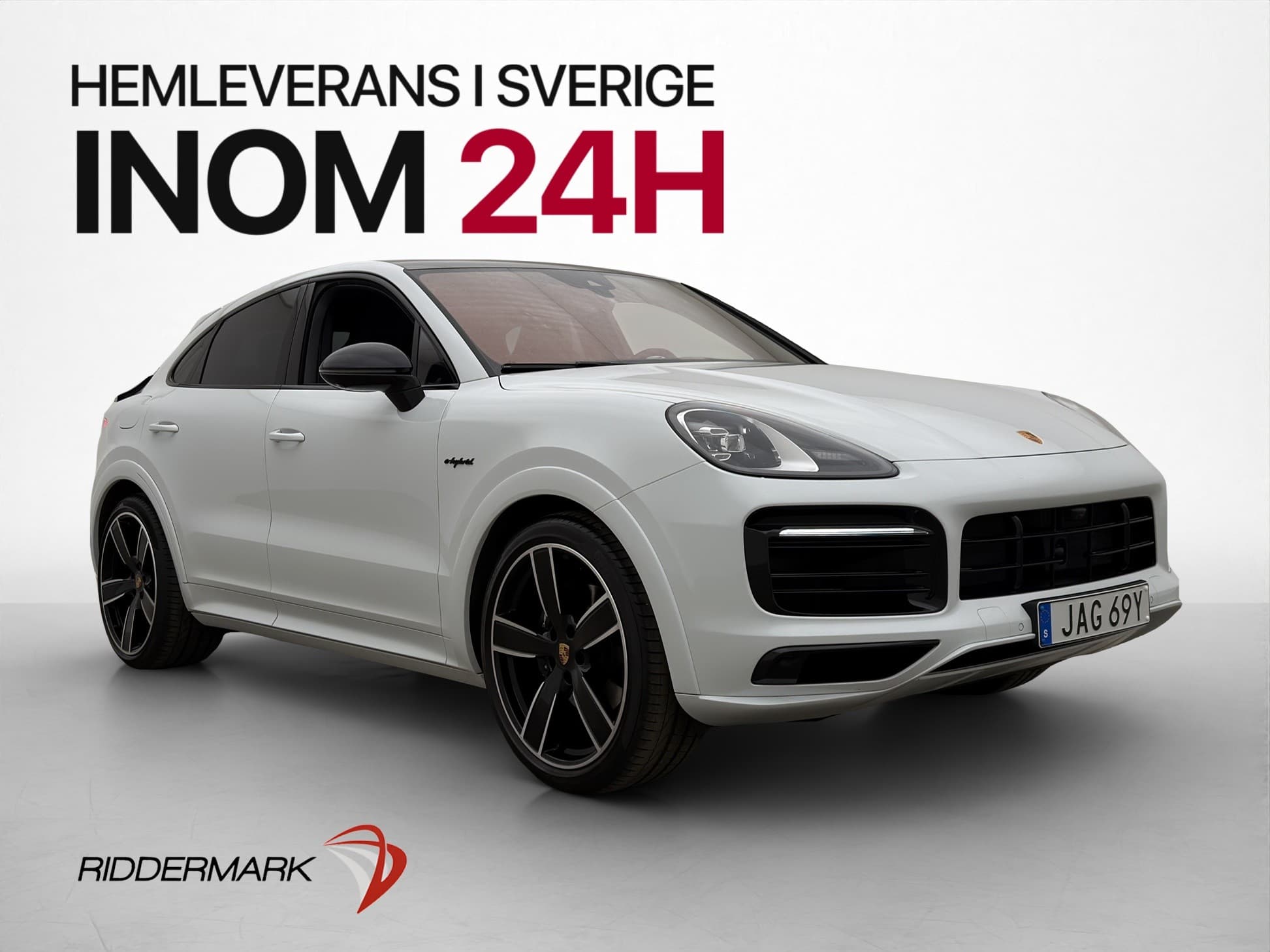 Porsche Cayenne E-Hybrid Coupé Platinum Pano BOSE Luftfjäd