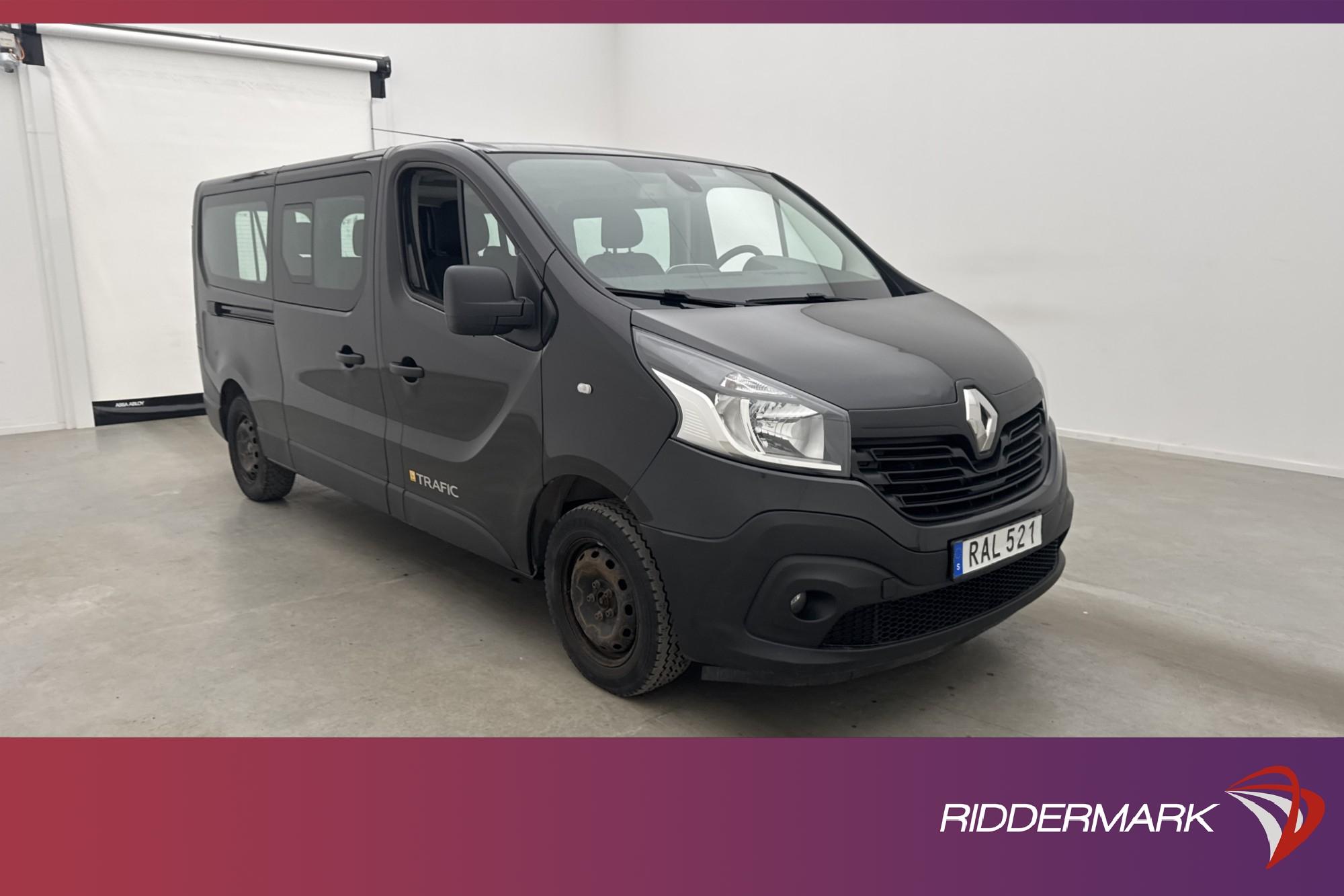 Renault Trafic Kombi Lång 1.6 Värmare PDC Farthållare 9-Sits