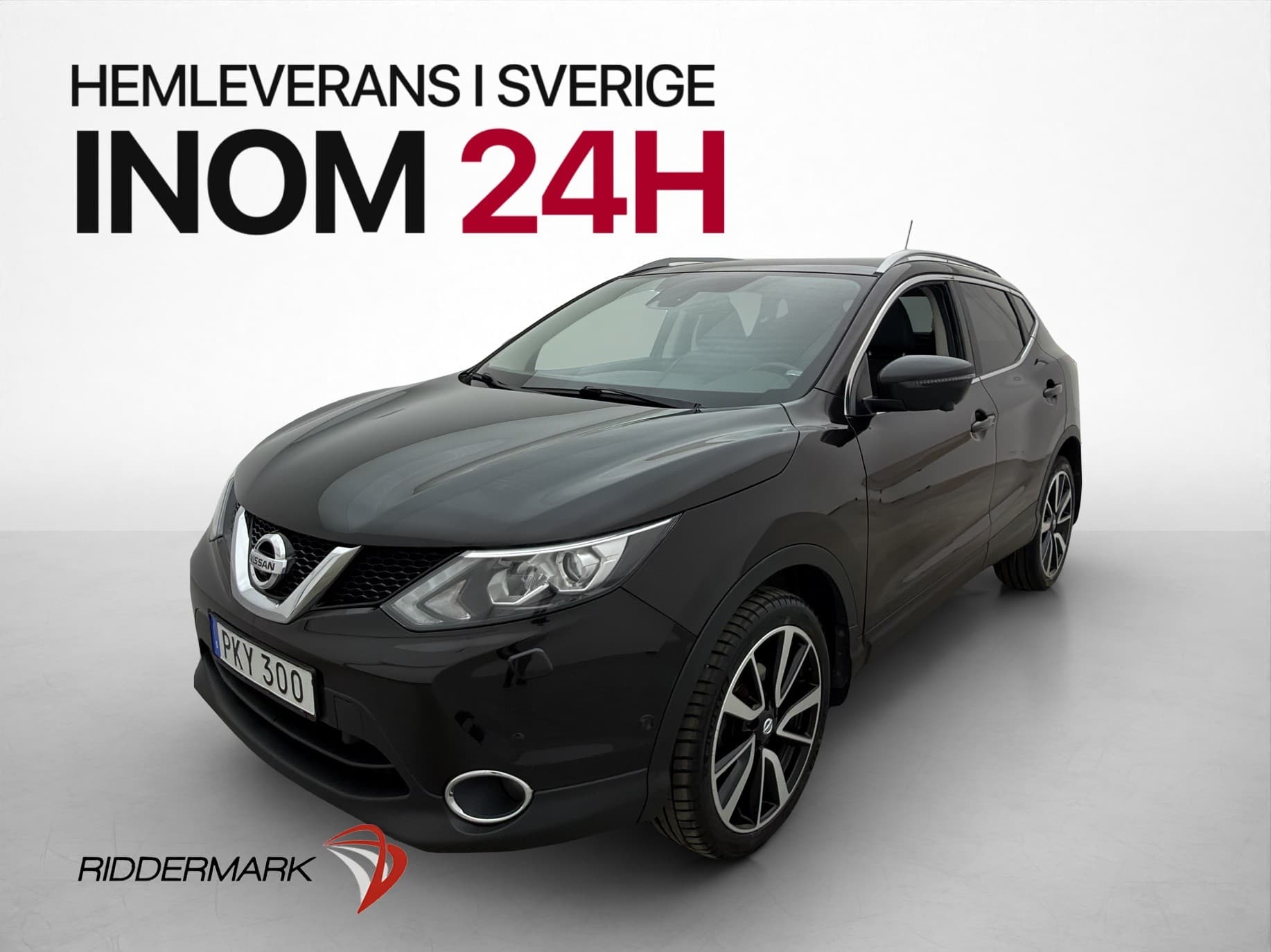 Nissan Qashqai 1.6 dCi 130hk Tekna Pano 360° Dragkrok Navi