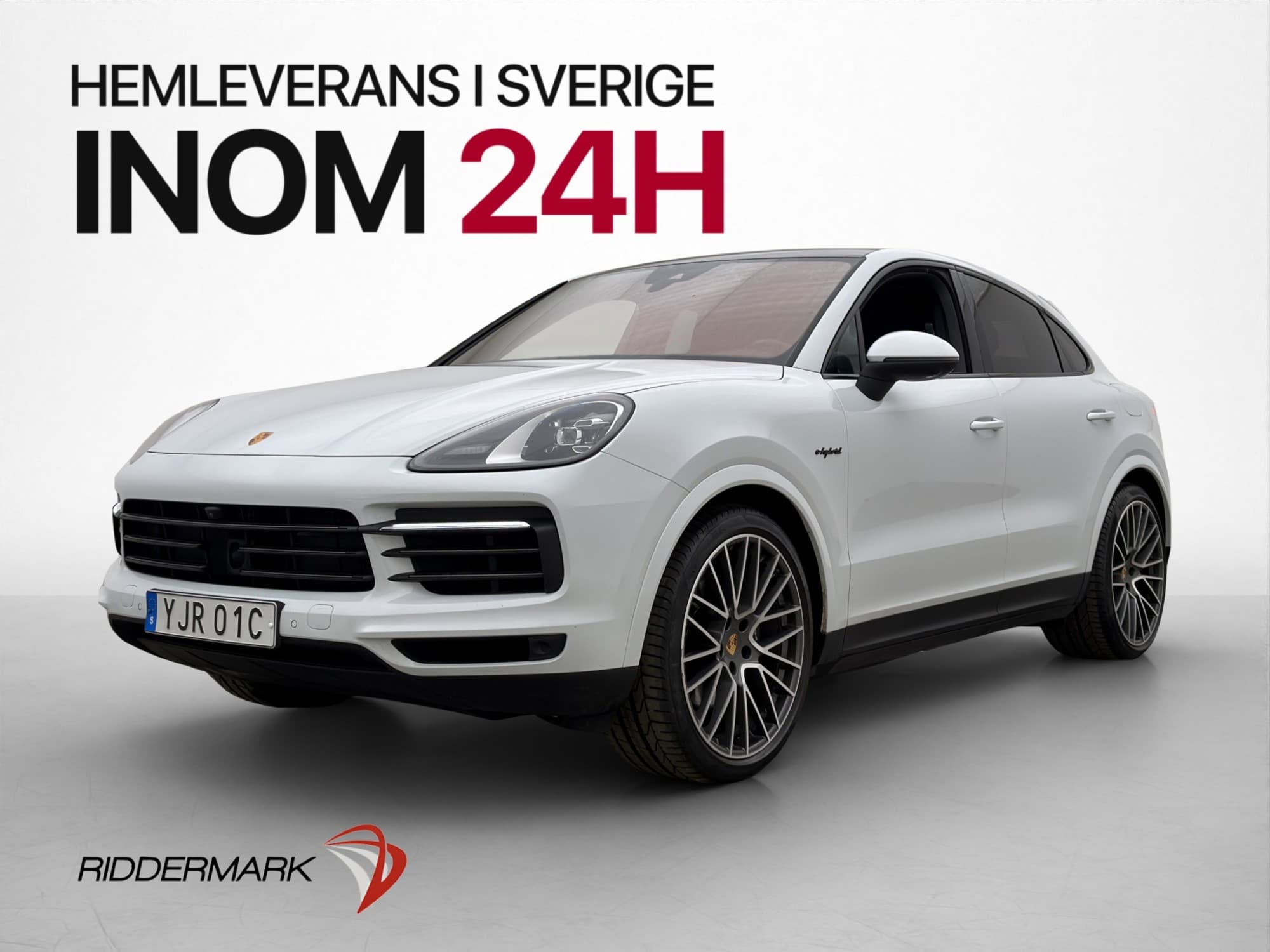 Porsche Cayenne Coupé E-Hybrid 462hk PASM Pano Bose MOMS