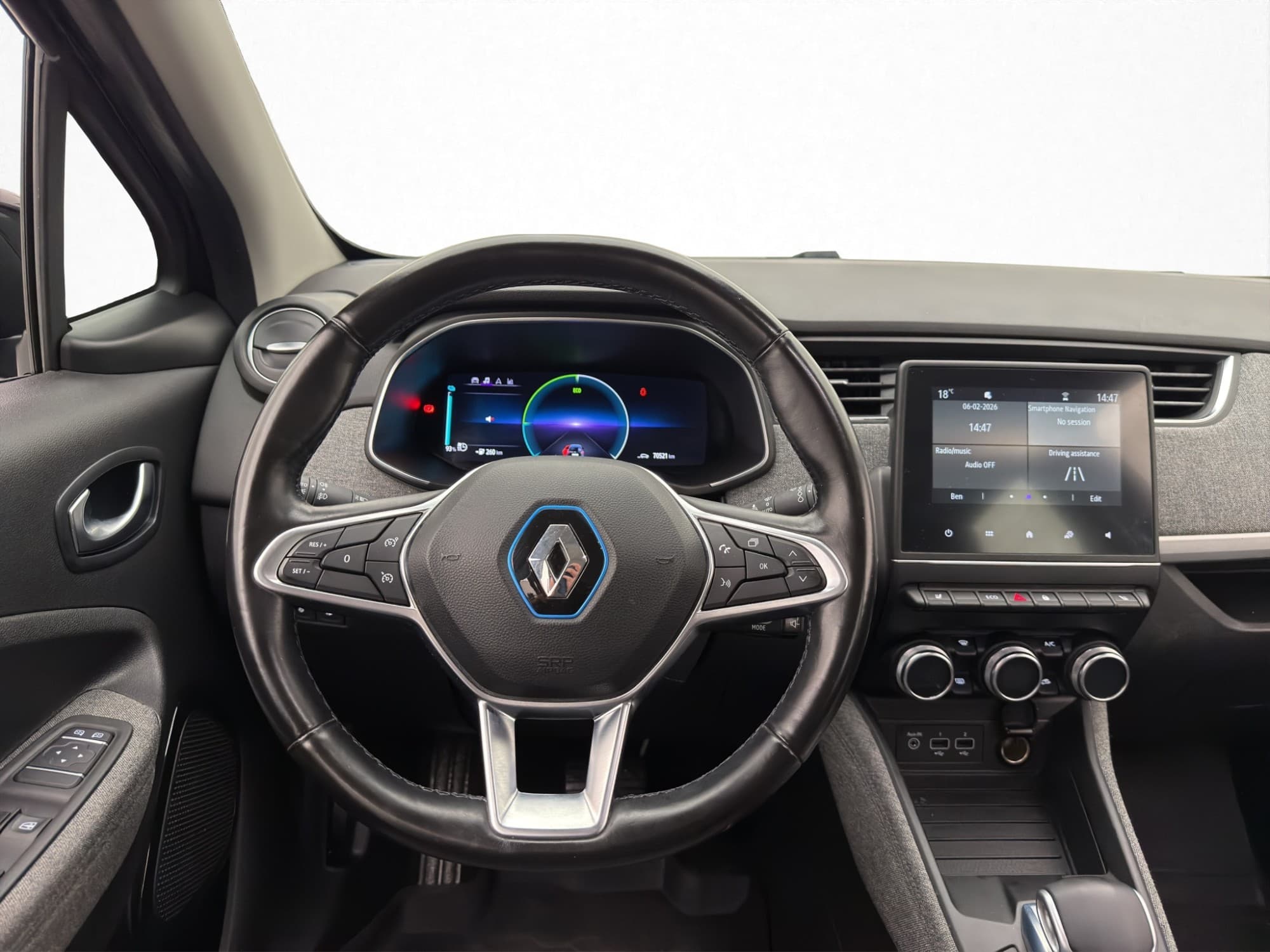 Renault ZOE R110 52kWh 109hk Friköpt Batteri B-Kamera