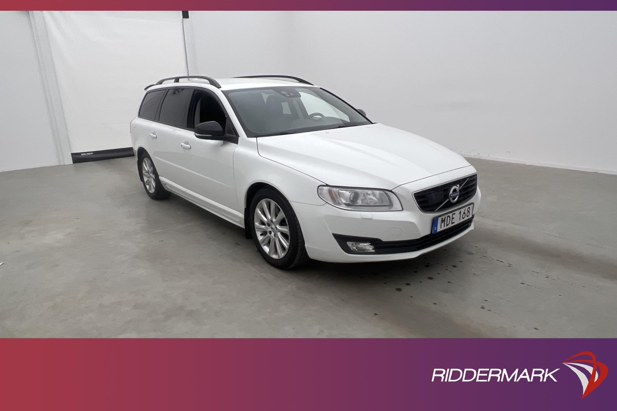 Volvo V70 D4 AWD 181hk Dynamic Edt VOC Värm Navi Skinn Drag