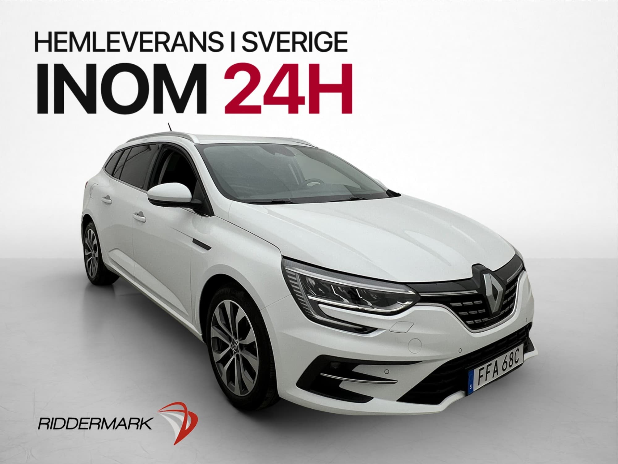Renault Mégane GT Plug-in 160hk Sensorer Navi 360kr Skatt