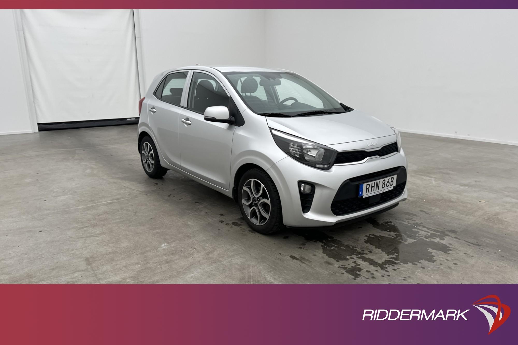 Kia Picanto 1.0 MPI 67hk Kamera Rattvärme Farthållare MOMS