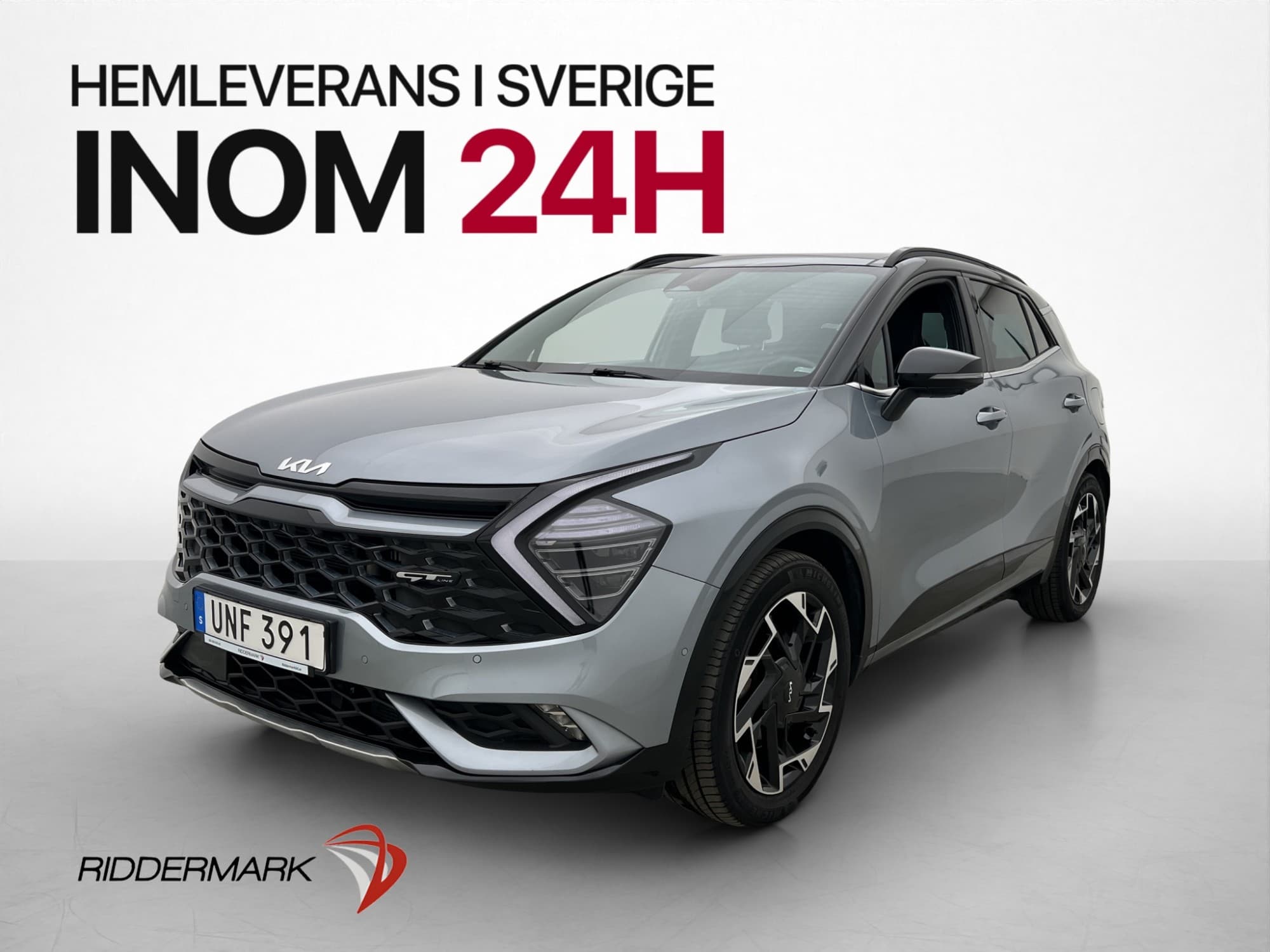 Kia Sportage PHEV 265hk AWD GT-Line Pano H/K 360 Dragkrok