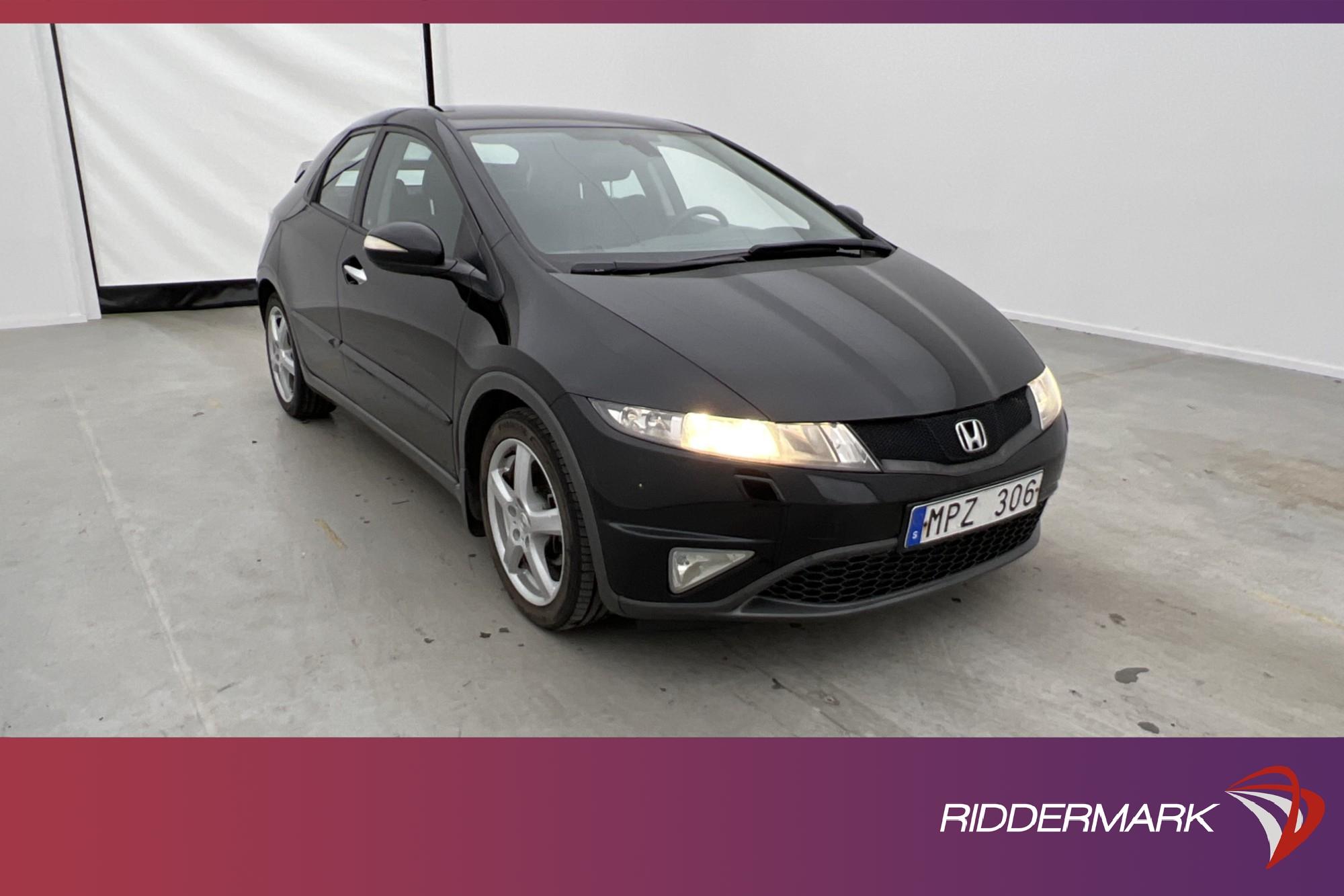 Honda Civic 1.8 i-VTEC 140hk Sport Sensorer Välservad