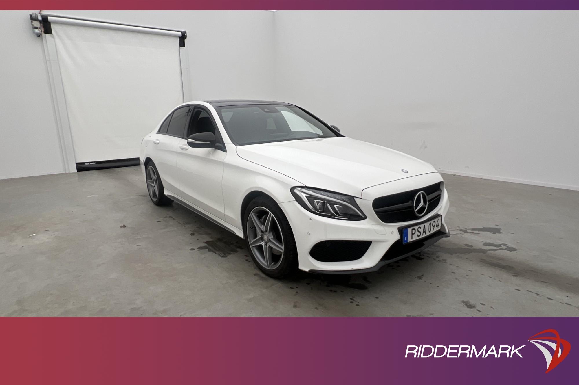 Mercedes-Benz C 220 d 170hk AMG Panorama Navi Sensorer