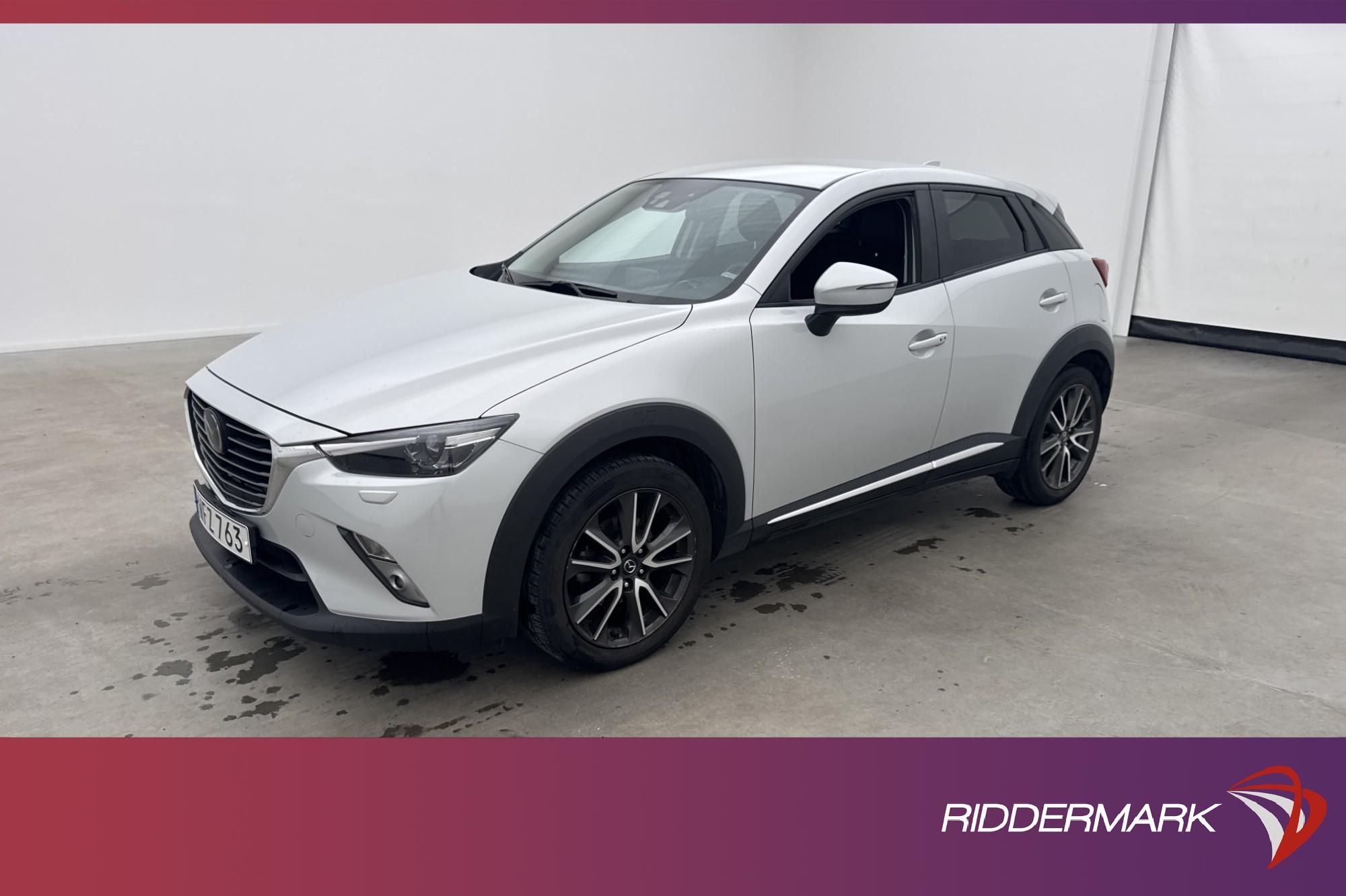 Mazda CX-3 SKYACTIV-G 120hk Optimum BOSE Kamera Navi Skinn