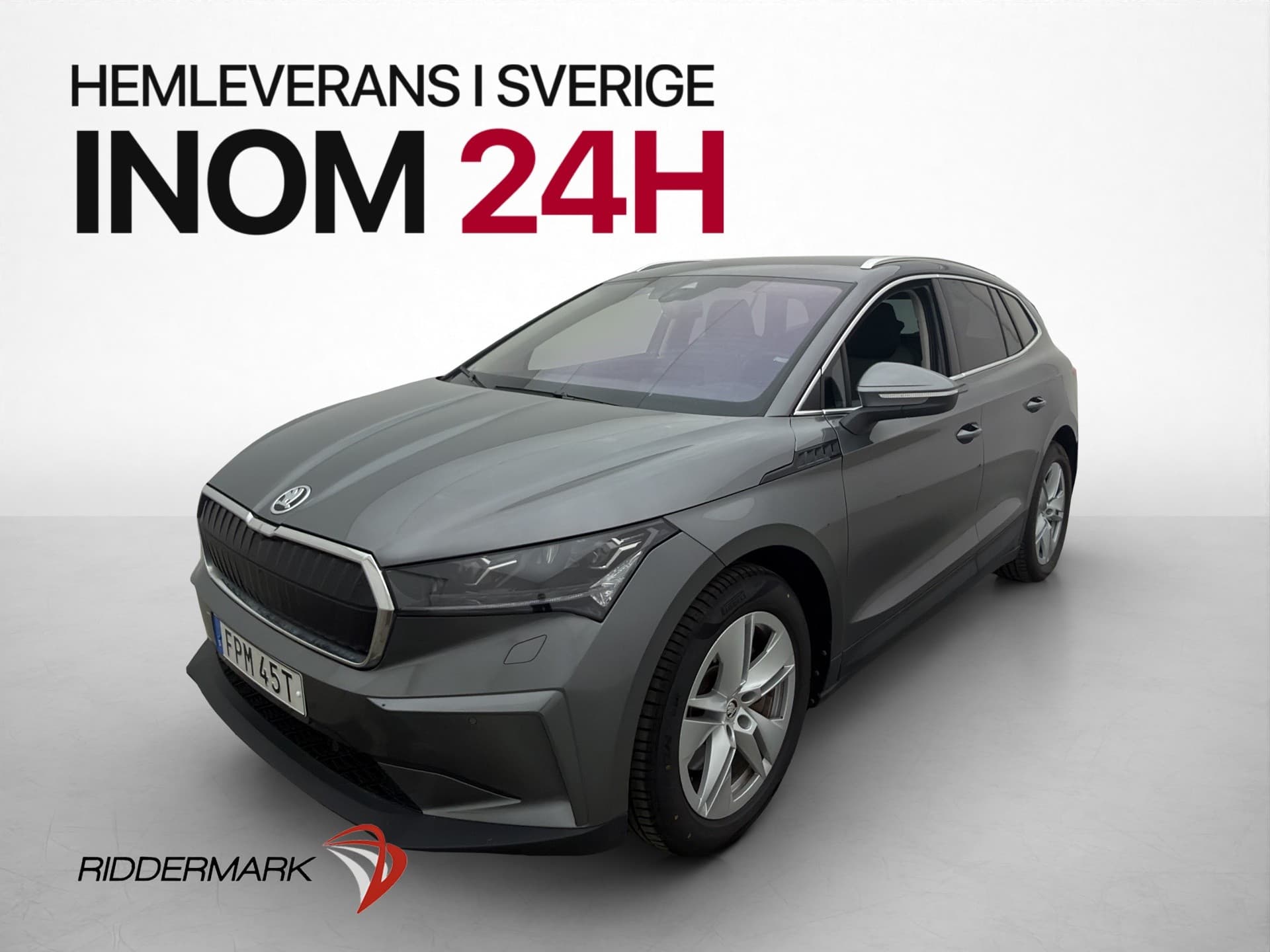 Skoda Enyaq iV 80x 265hk MOMS Kamera CarPlay Navi Rattvärme