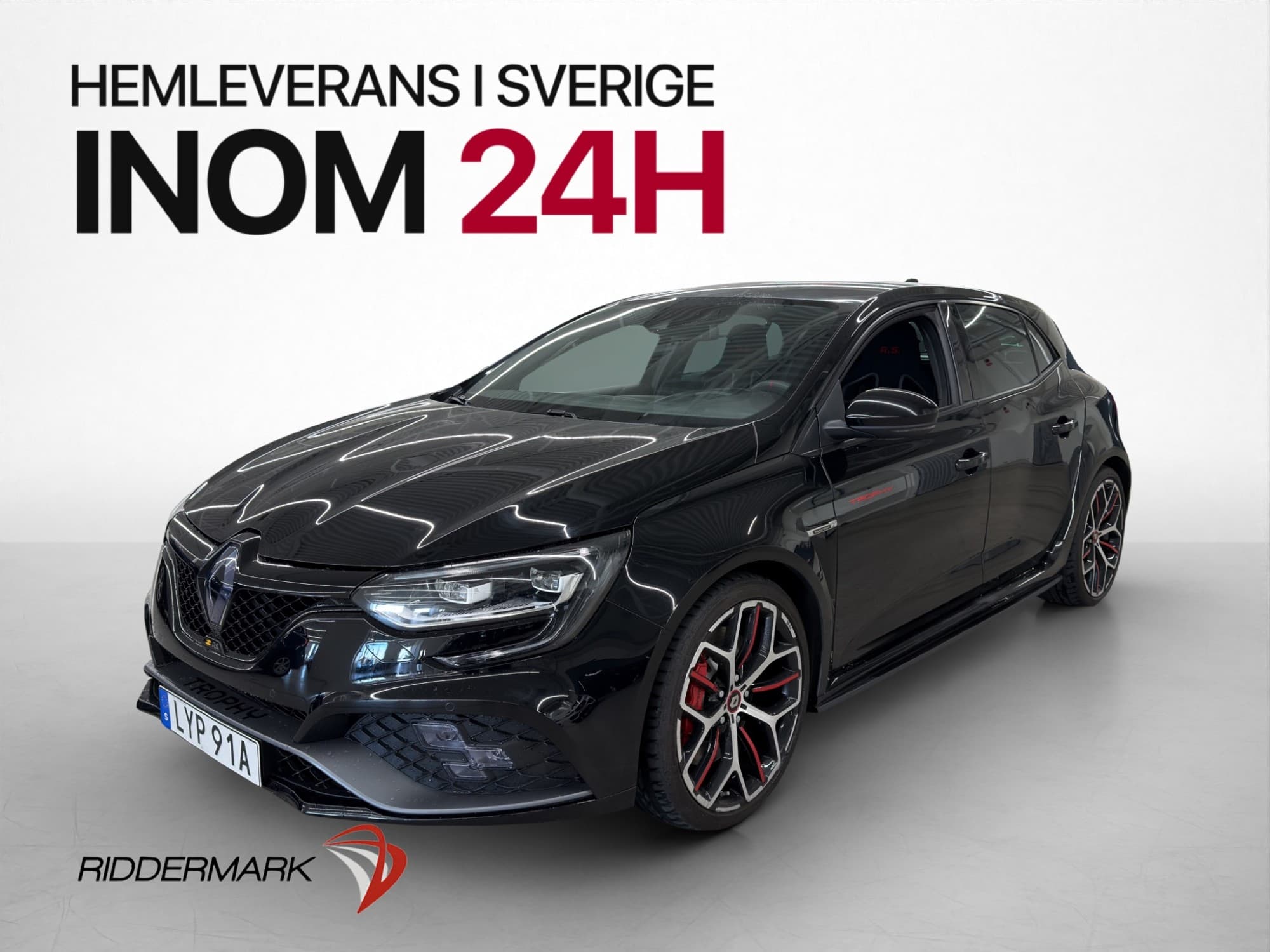 Renault Mégane R.S Trophy 300hk BOSE Recaro Kamera HUD Navi