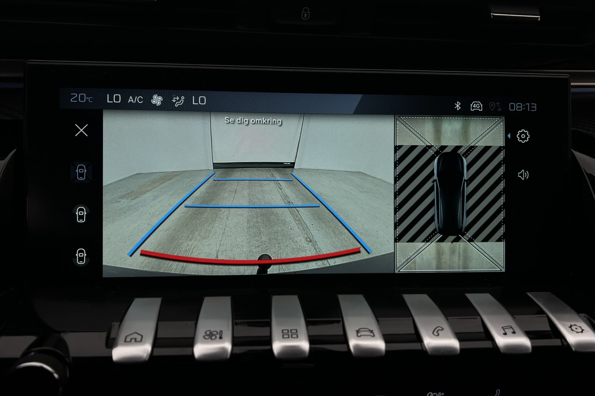 Peugeot 508 SW 1.2 GT Cockpit B-Kamera Drag 1 Brukare Navi