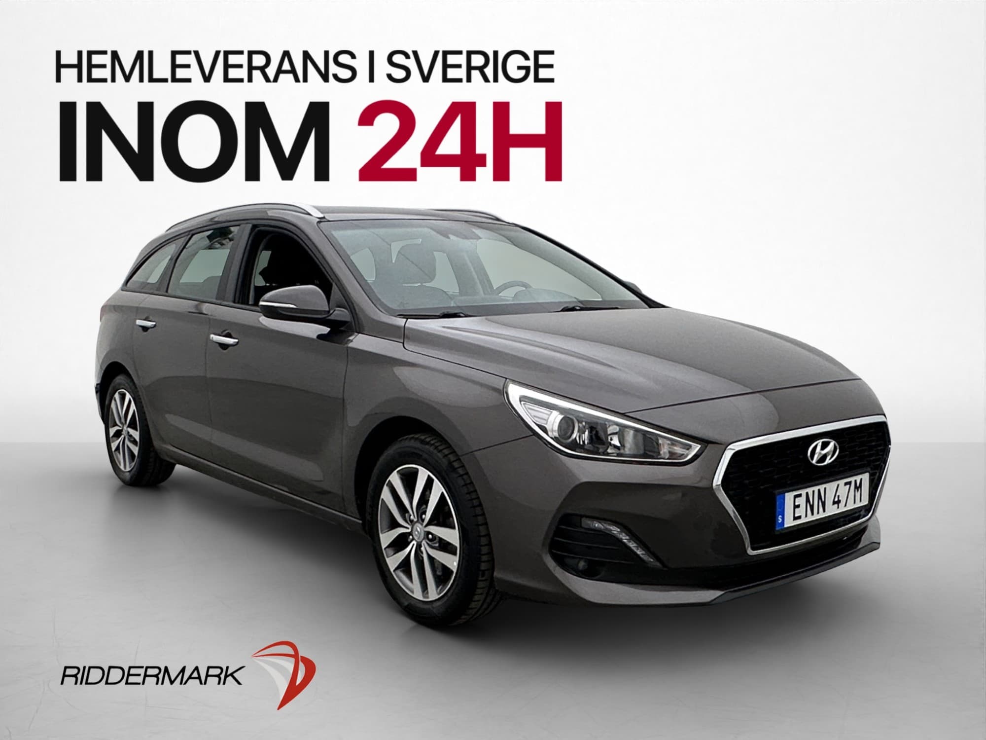 Hyundai i30 1.0 T-GDI 120hk B-Kamera Drag Carplay 1 Brukare
