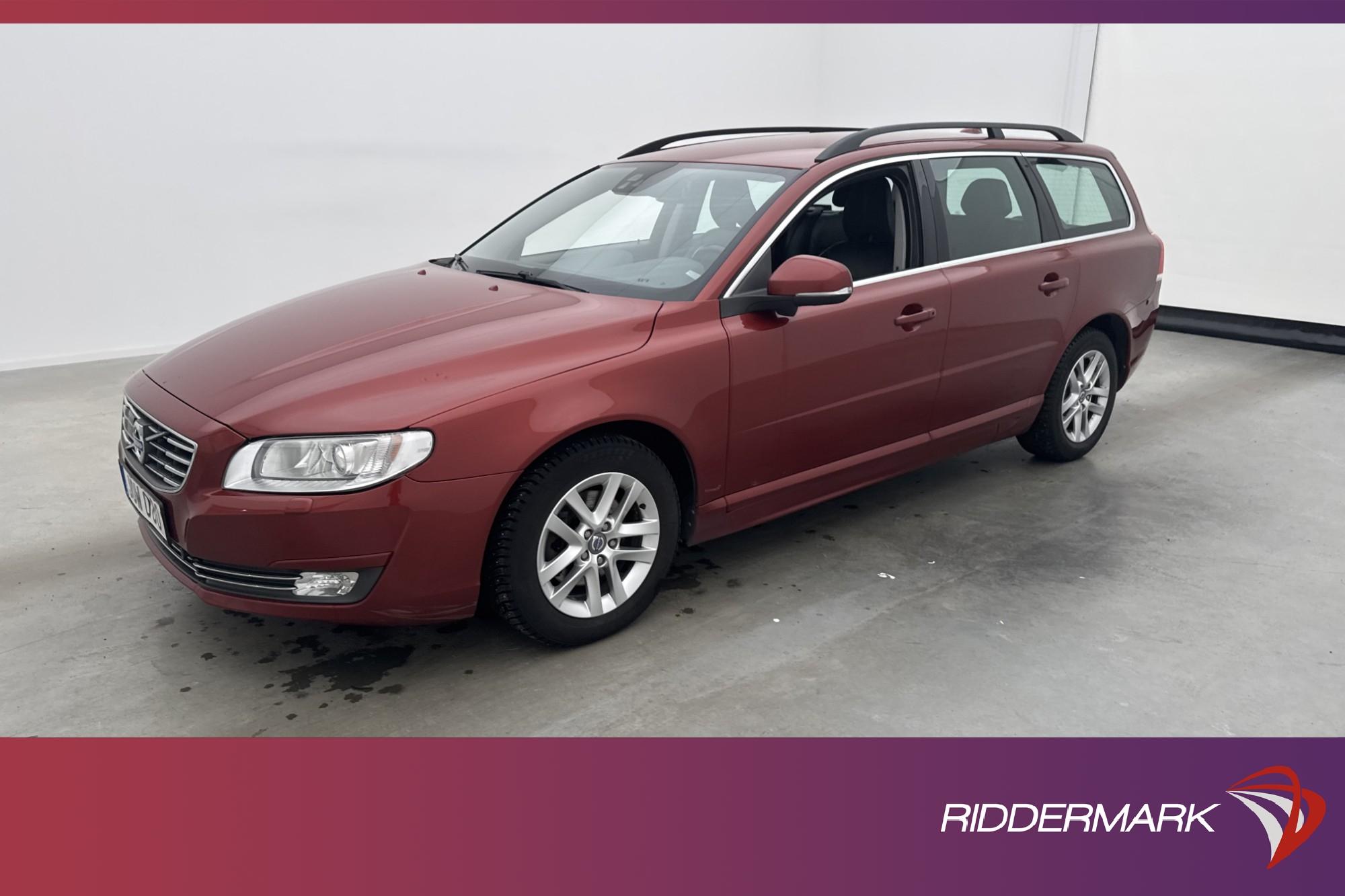 Volvo V70 D4 181hk Momentum VOC D-Värm Rattvärme BLIS Drag