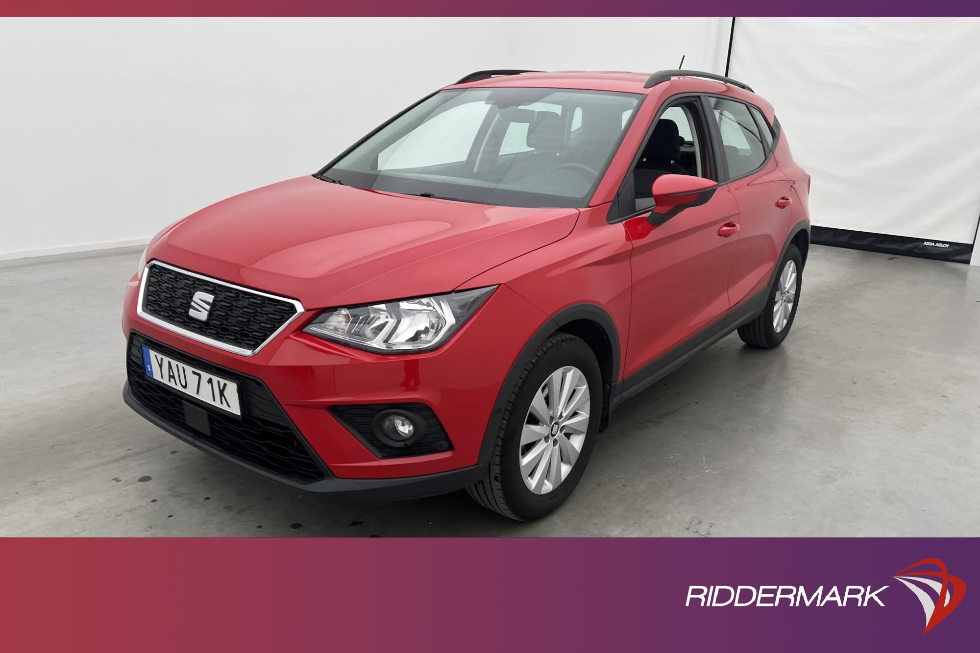 SEAT Arona 1.6 TDI 95hk M&K-Värmare Sensorer Bluetooth