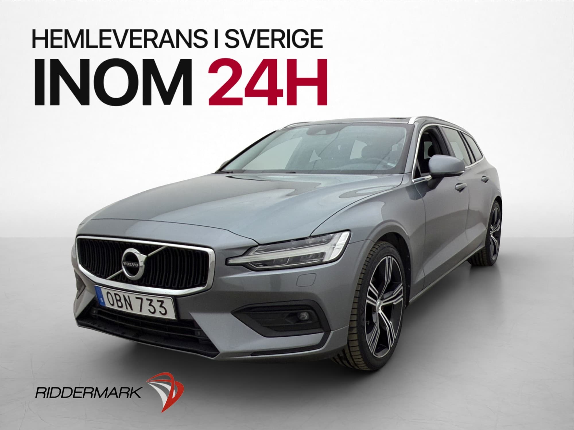 Volvo V60 D4 Momentum Skinn Kamera Värmare CarPlay Drag