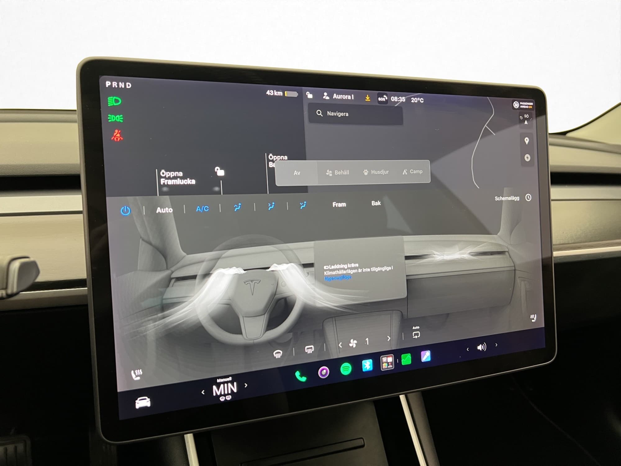 Tesla Model 3 Long Range AWD Svensksåld Panorama