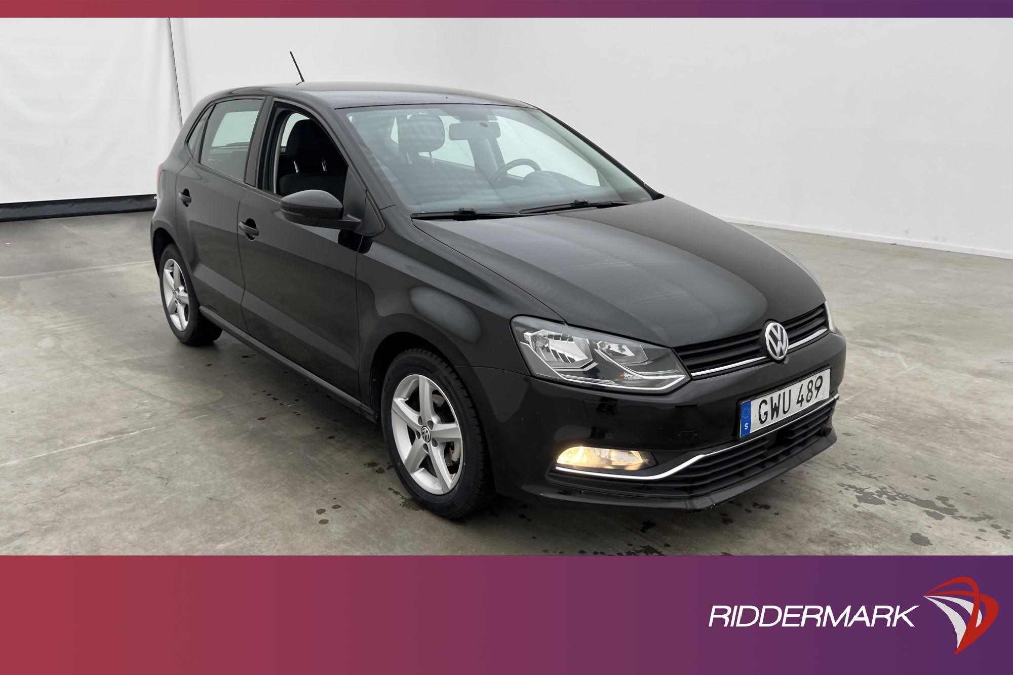 Volkswagen Polo 1.2 TSI 90hk Bluetooth Låg-skatt 0,47l/Mil