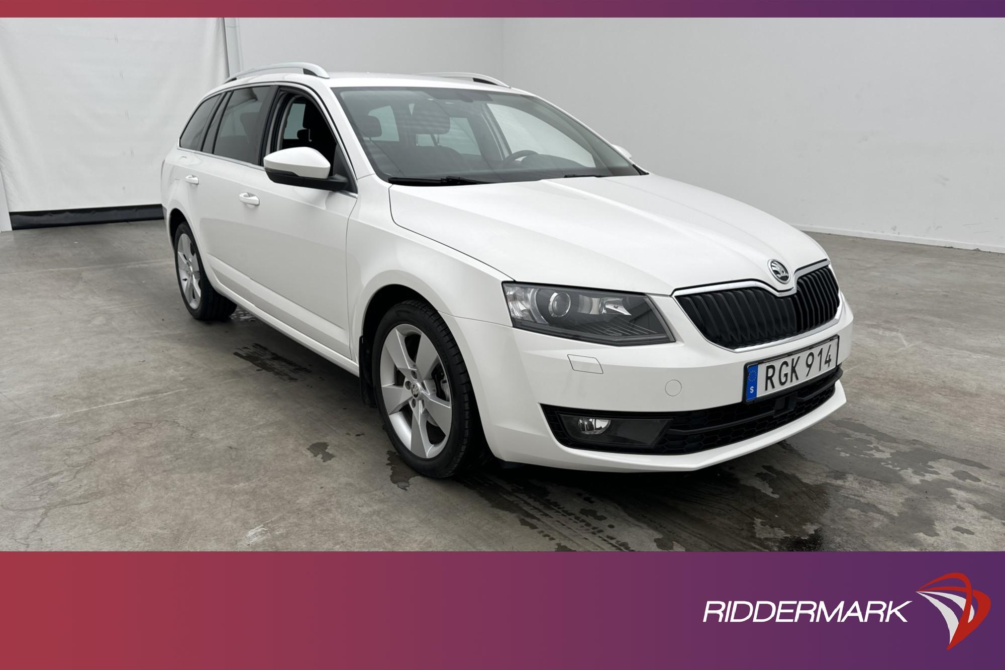 Skoda Octavia TSI 150hk Style Värm Carplay Drag P-Sensorer