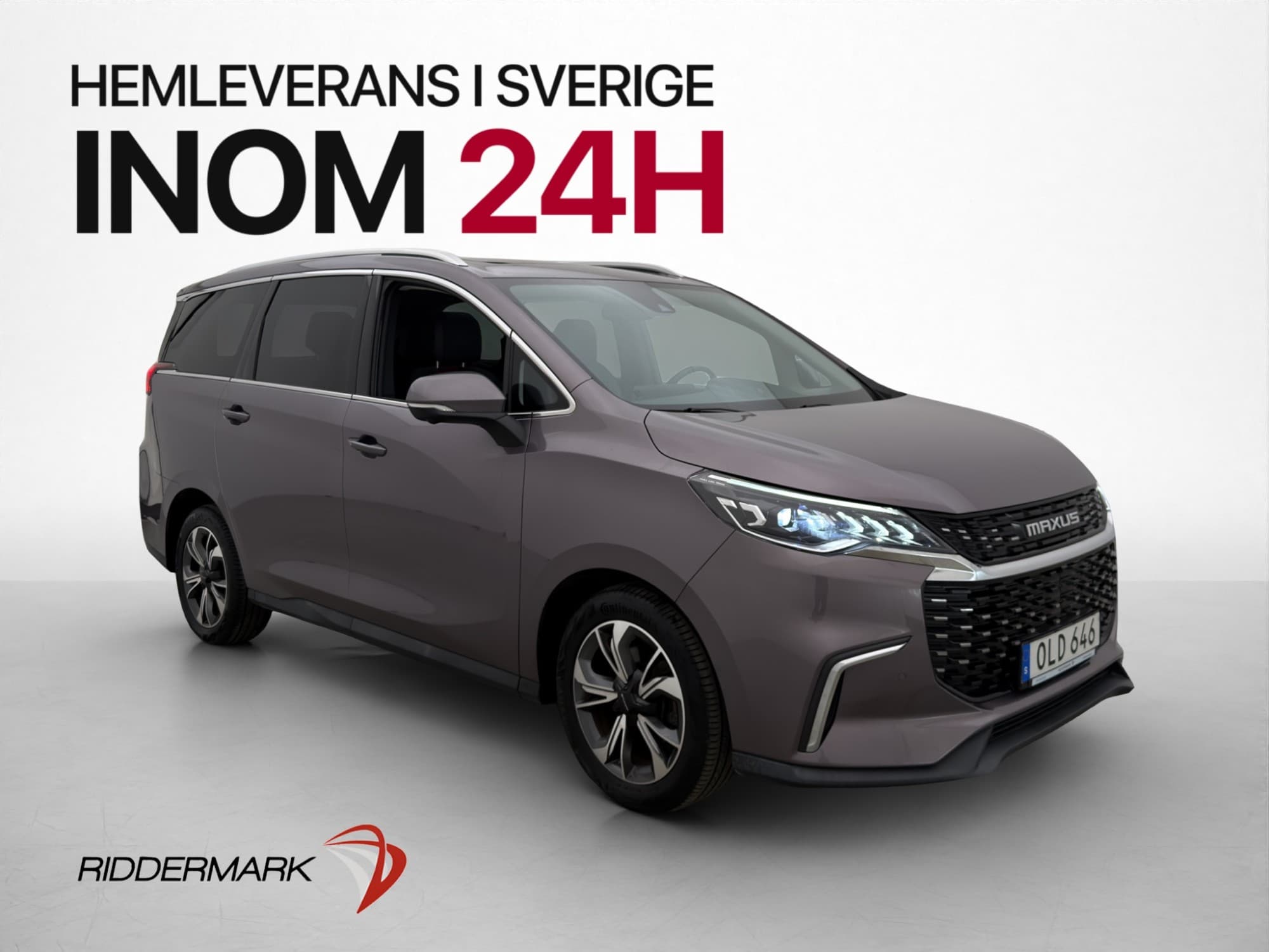 Maxus Euniq 5 70 kWh 177hk 7 Sits Pano 360° Adapt CarPlay