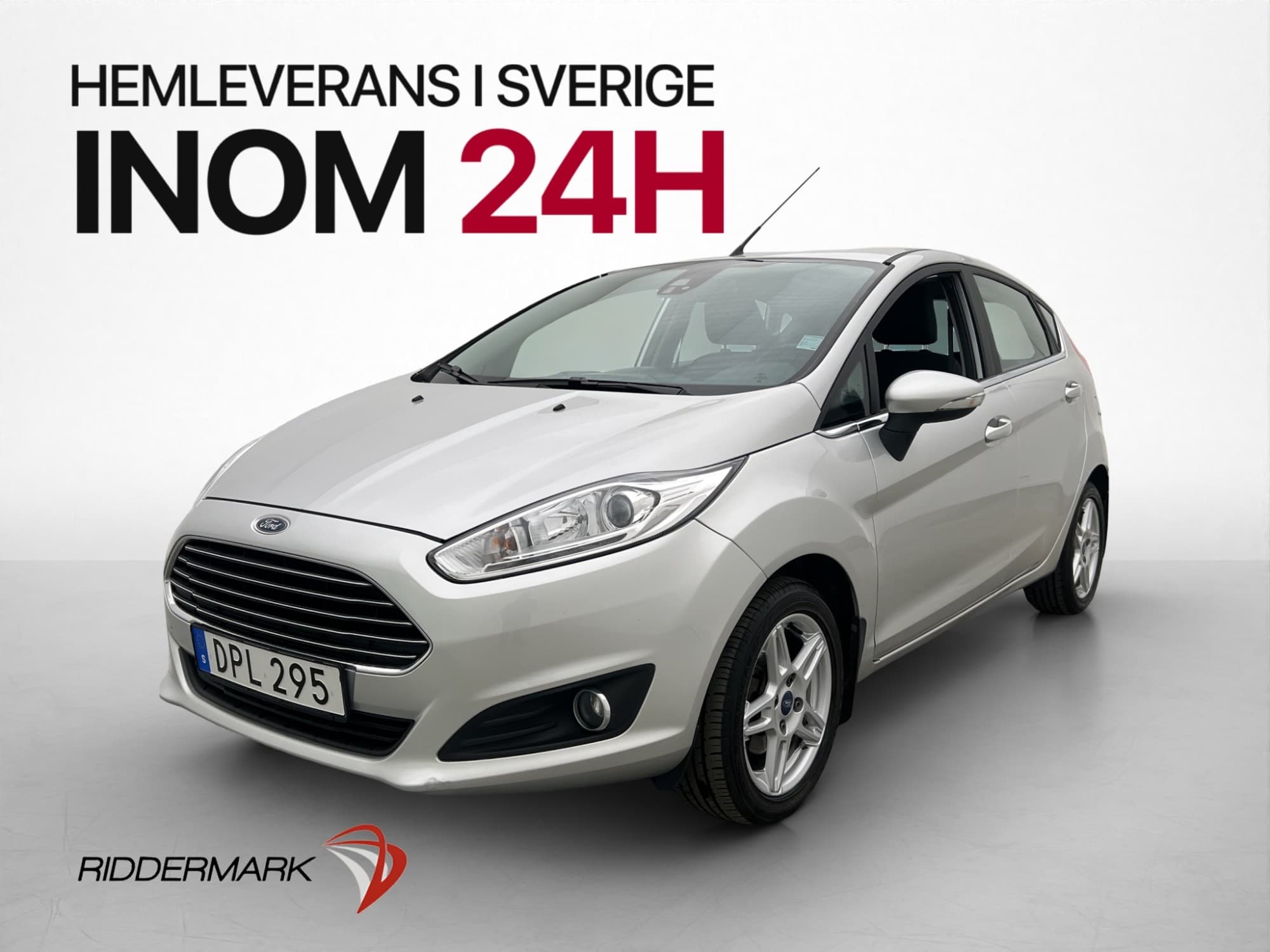 Ford Fiesta 1.0 80hk Titanium 2-Brukare Bluetooth 0.46 l/mil