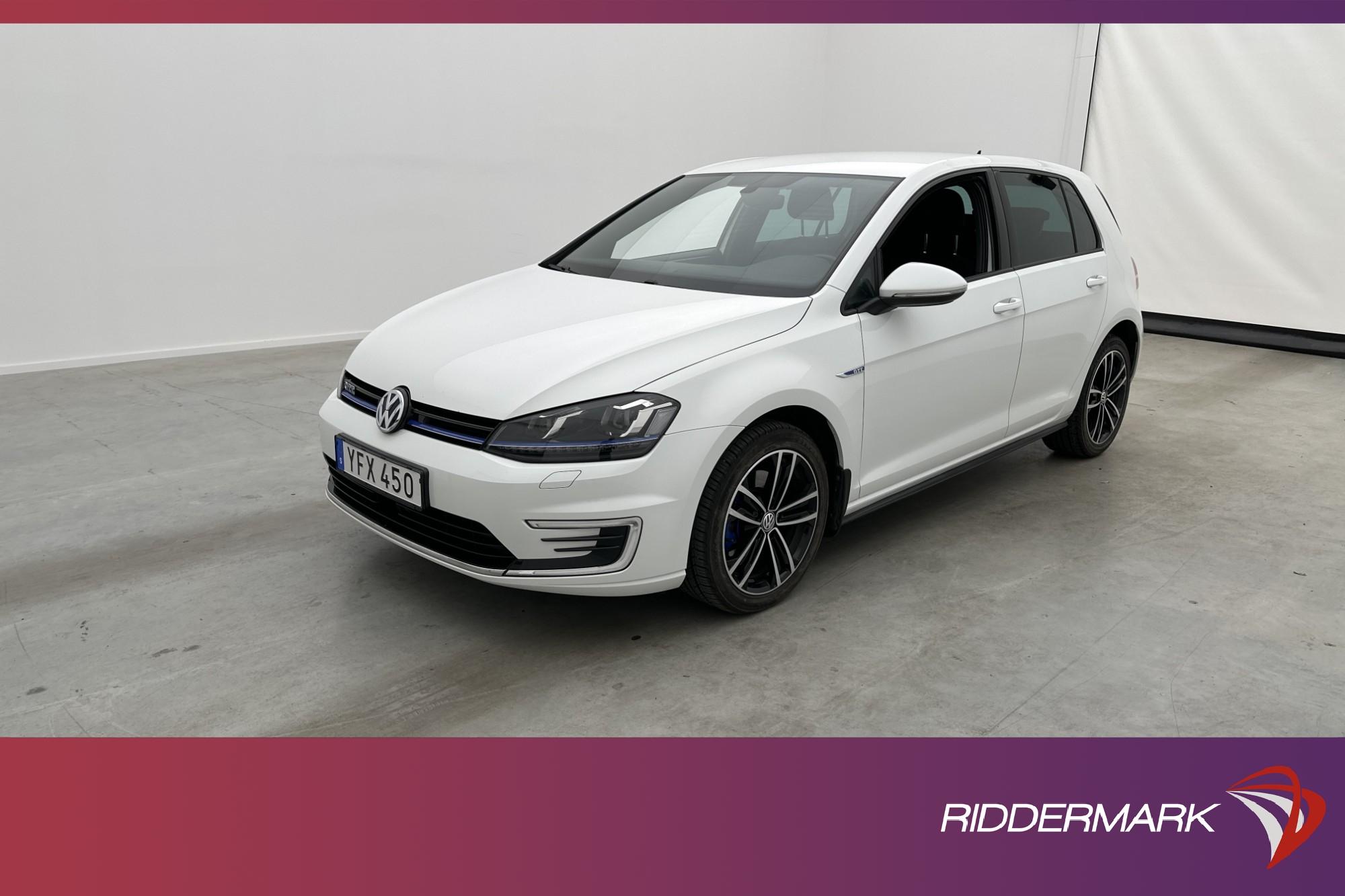 Volkswagen Golf GTE 204hk Kamera CarPlay Drag 0,19L/mil