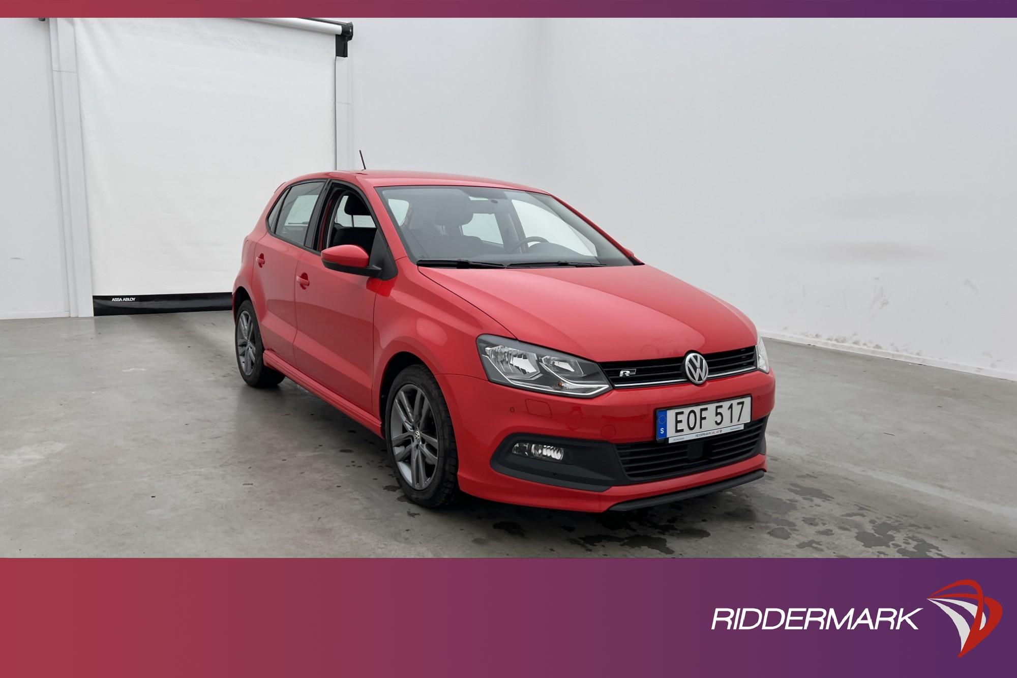 Volkswagen Polo 1.2 TSI 90hk R-Line Sensorer 0,47l/Mil