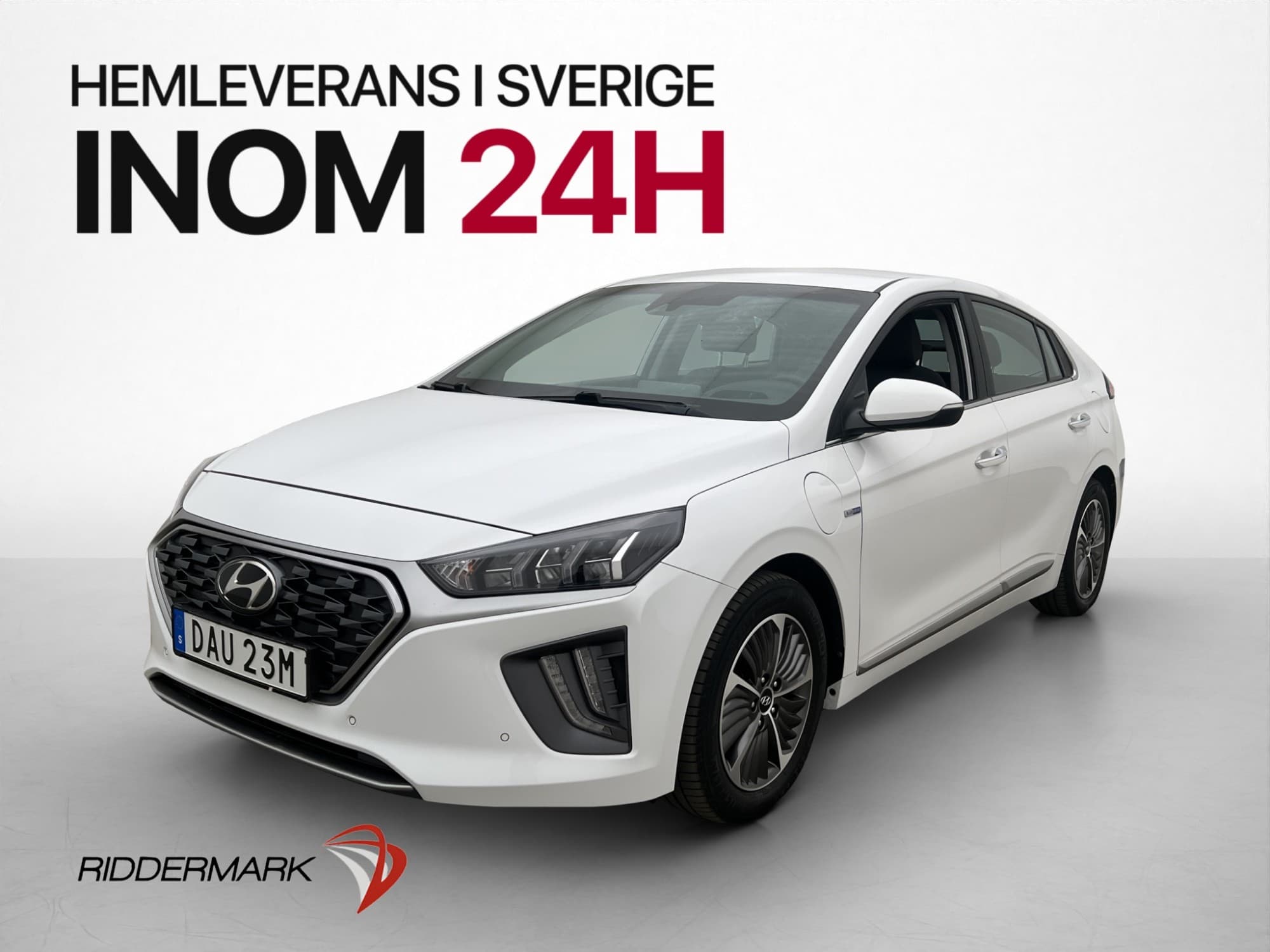 Hyundai Ioniq 1.6 + 8.9 kWh DCT 164hk Premium Kamera CarPlay